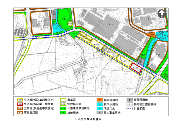 臺南科學工業園區特定區土地使用分區計畫圖(2)