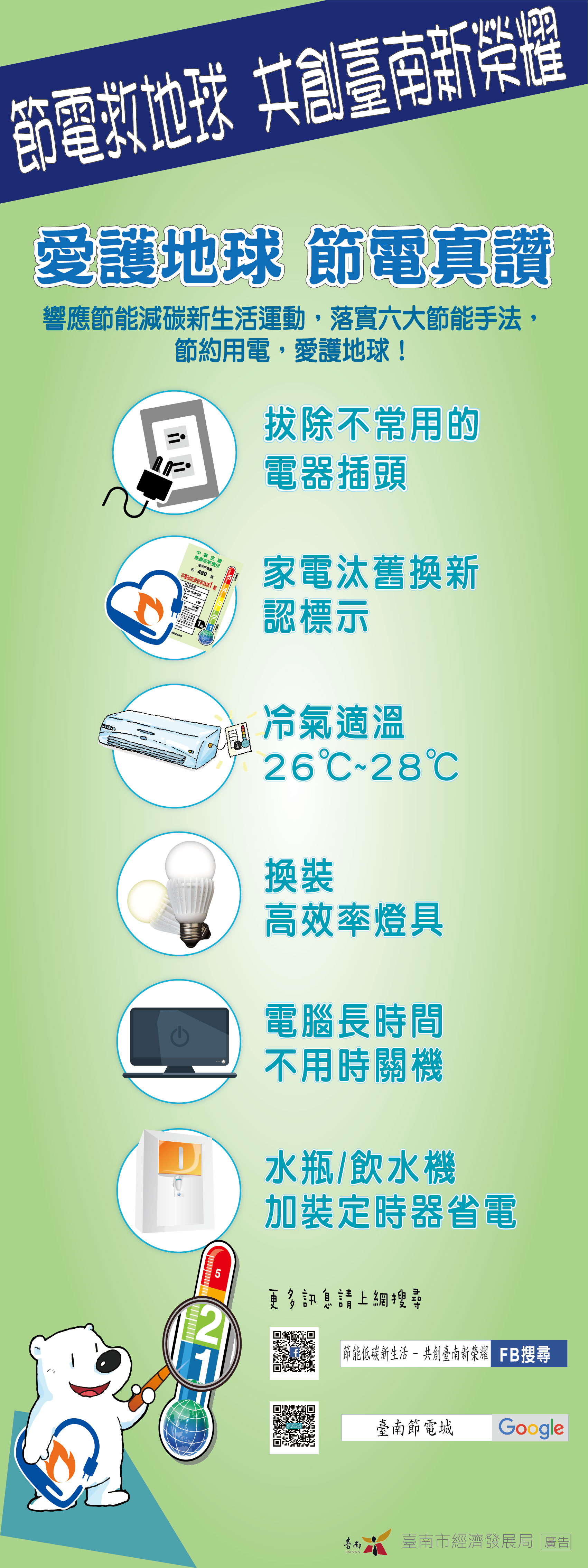 春節期間作伙節電省水  讓您荷包賺滿滿好運「龍」總來