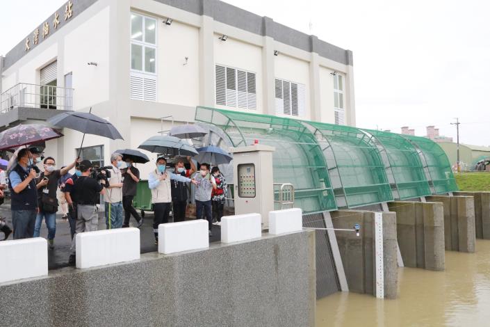 雨水下水道工程持續推動 降低永康大灣地區淹水風險