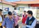 葉副市長代表黃市長關懷受災戶房屋修繕情形