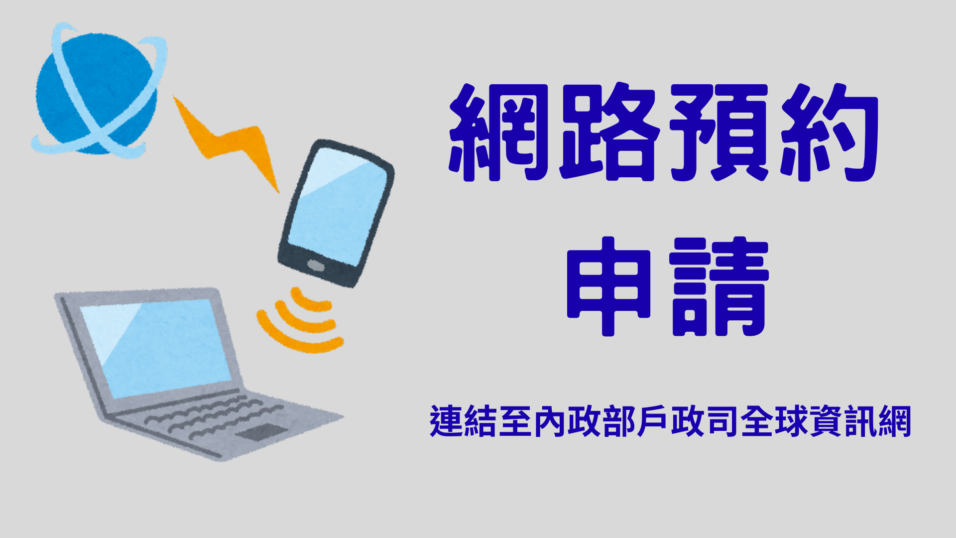 網路預約申請