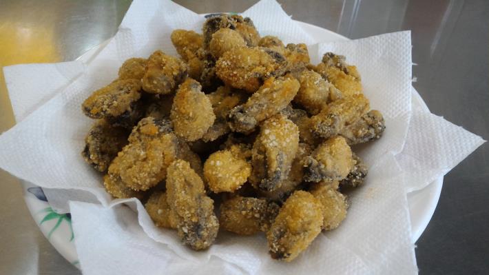 臺南牡蠣美食-酥炸鮮蚵照片
