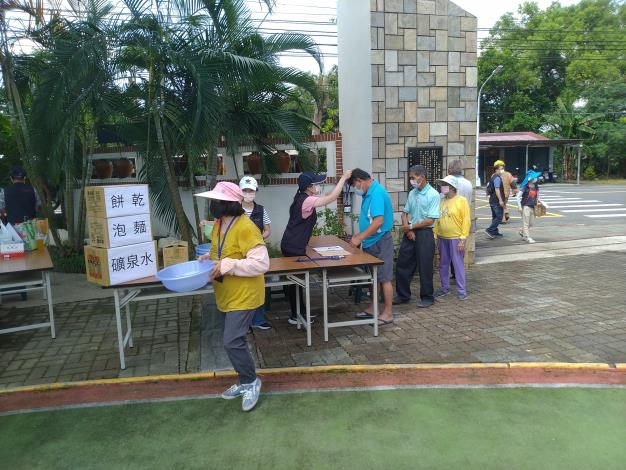 111年度臺南市南化區地震疏散避難暨收容處所開設演練-10