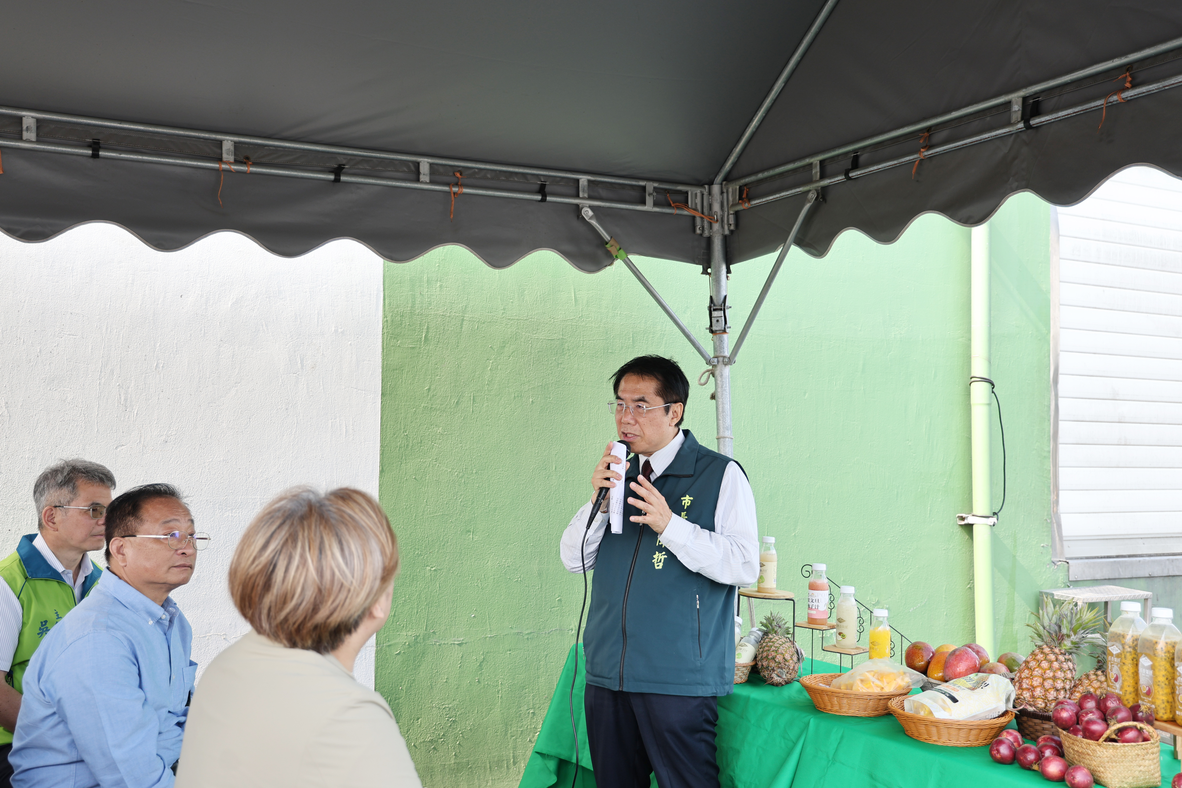 黃偉哲領軍拓展日本市場　台南冷凍芒果丁7,000公斤首發外銷