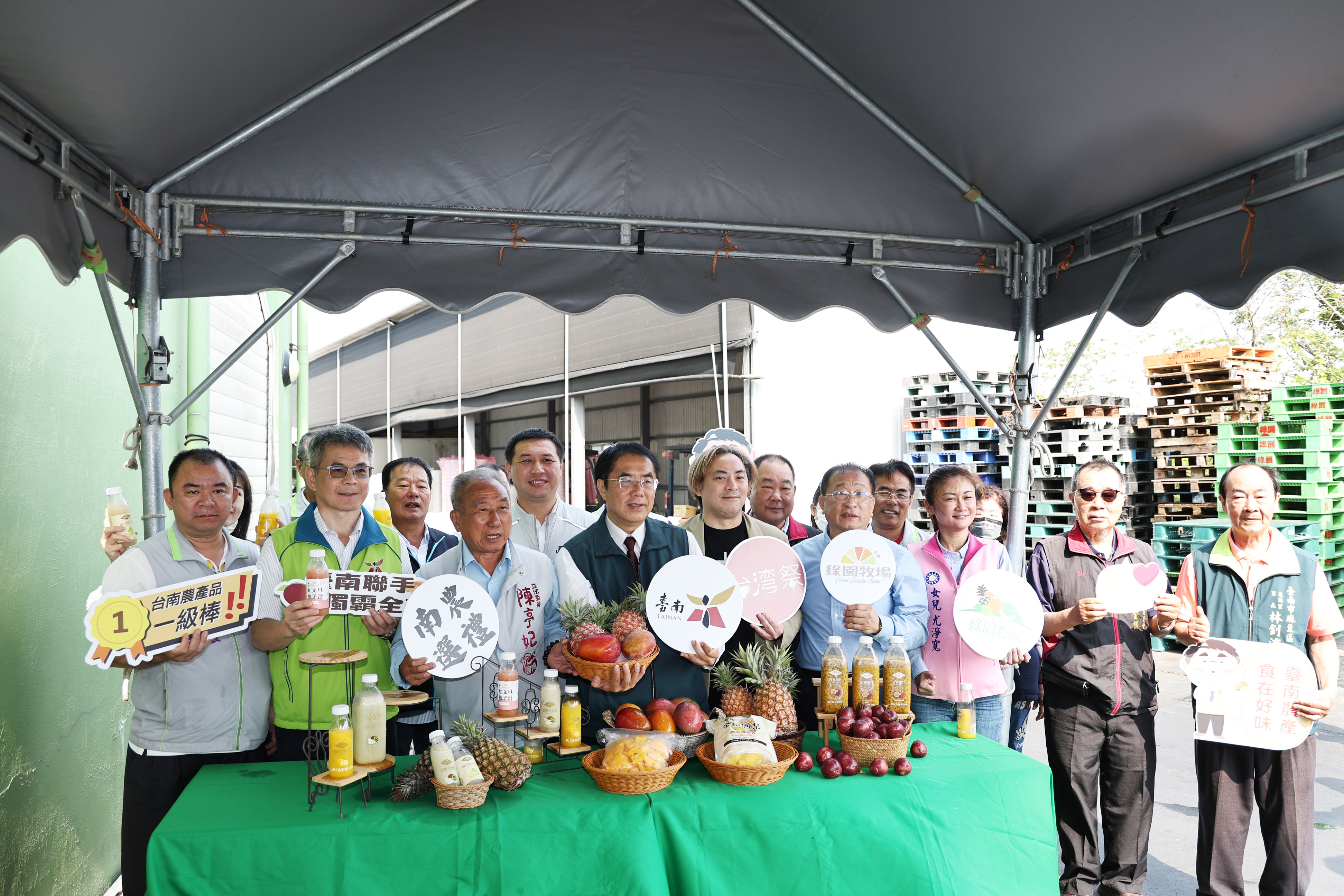 黃偉哲領軍拓展日本市場　台南冷凍芒果丁7,000公斤首發外銷