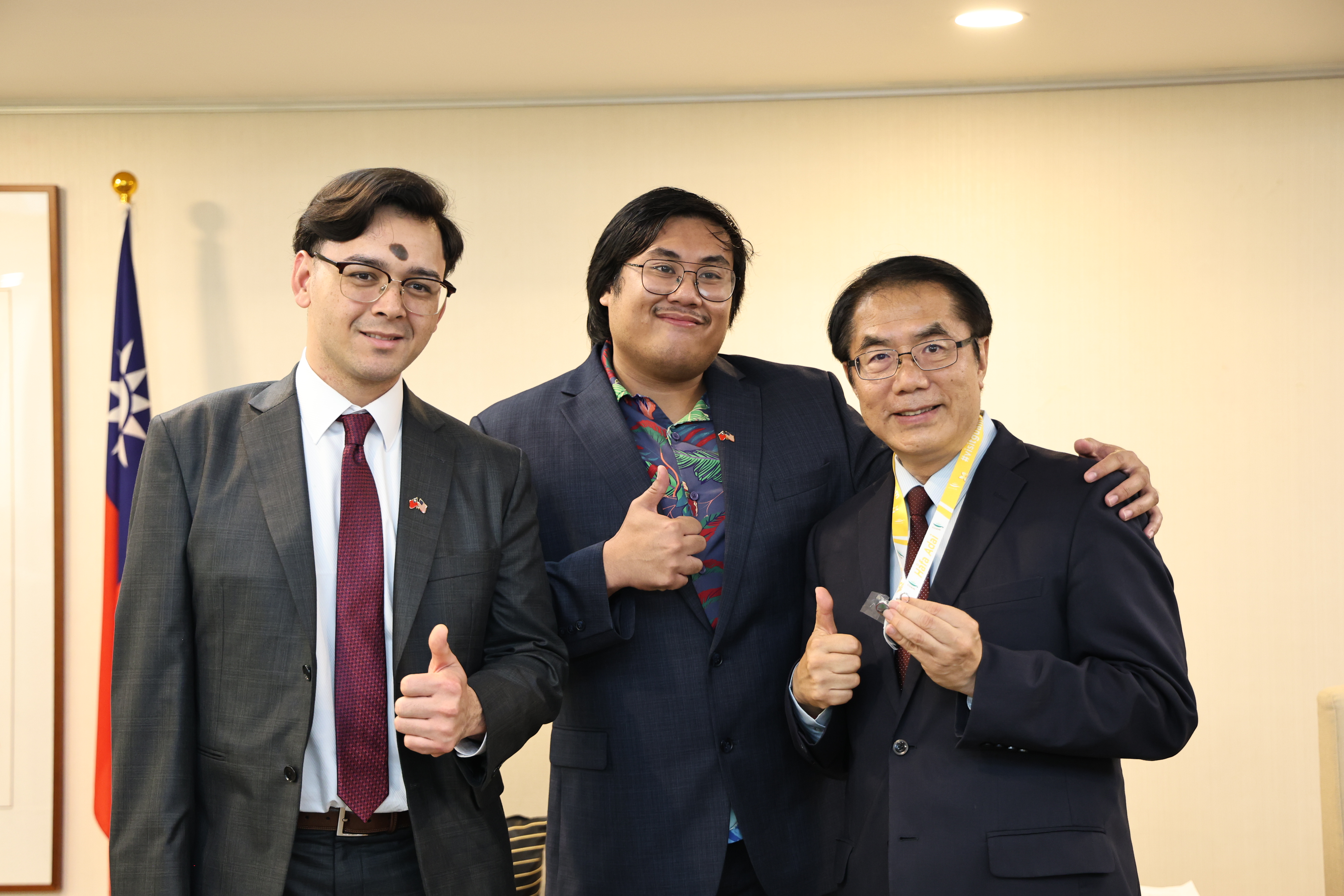 美國各州政界青年領袖訪問台南 與黃偉哲共討地方治理經驗