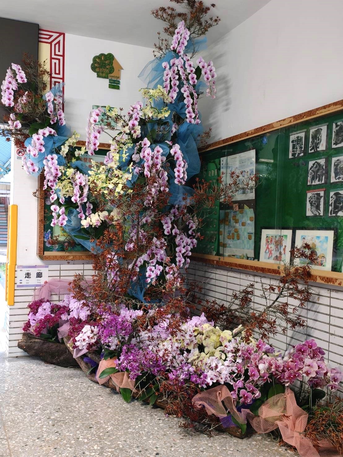 國際蘭展美景現蹤南市校園 深化永續及美感教育理念