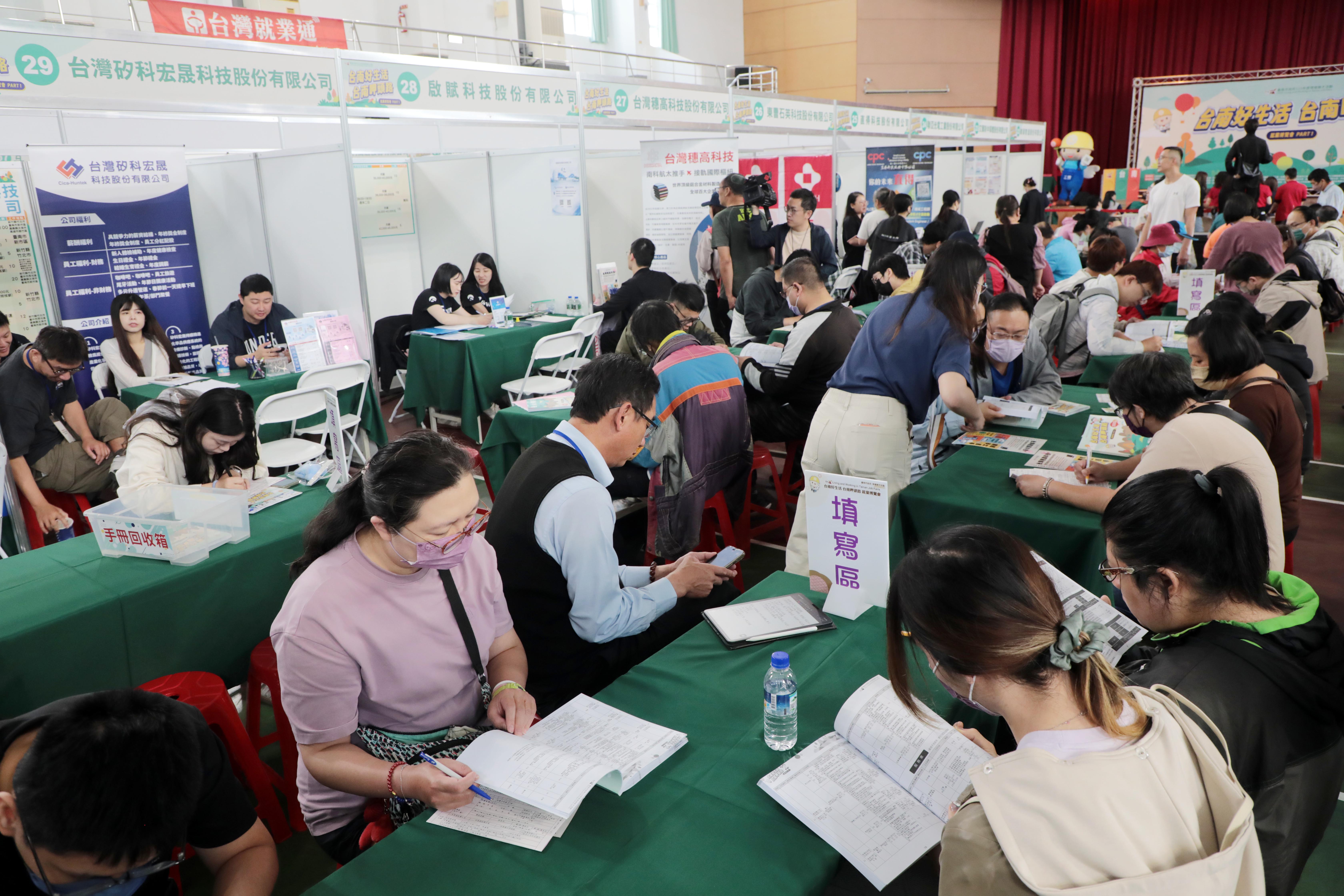 115年首場大型就博會善化登場  提供4,080職缺首度導入AI模擬面試助媒合