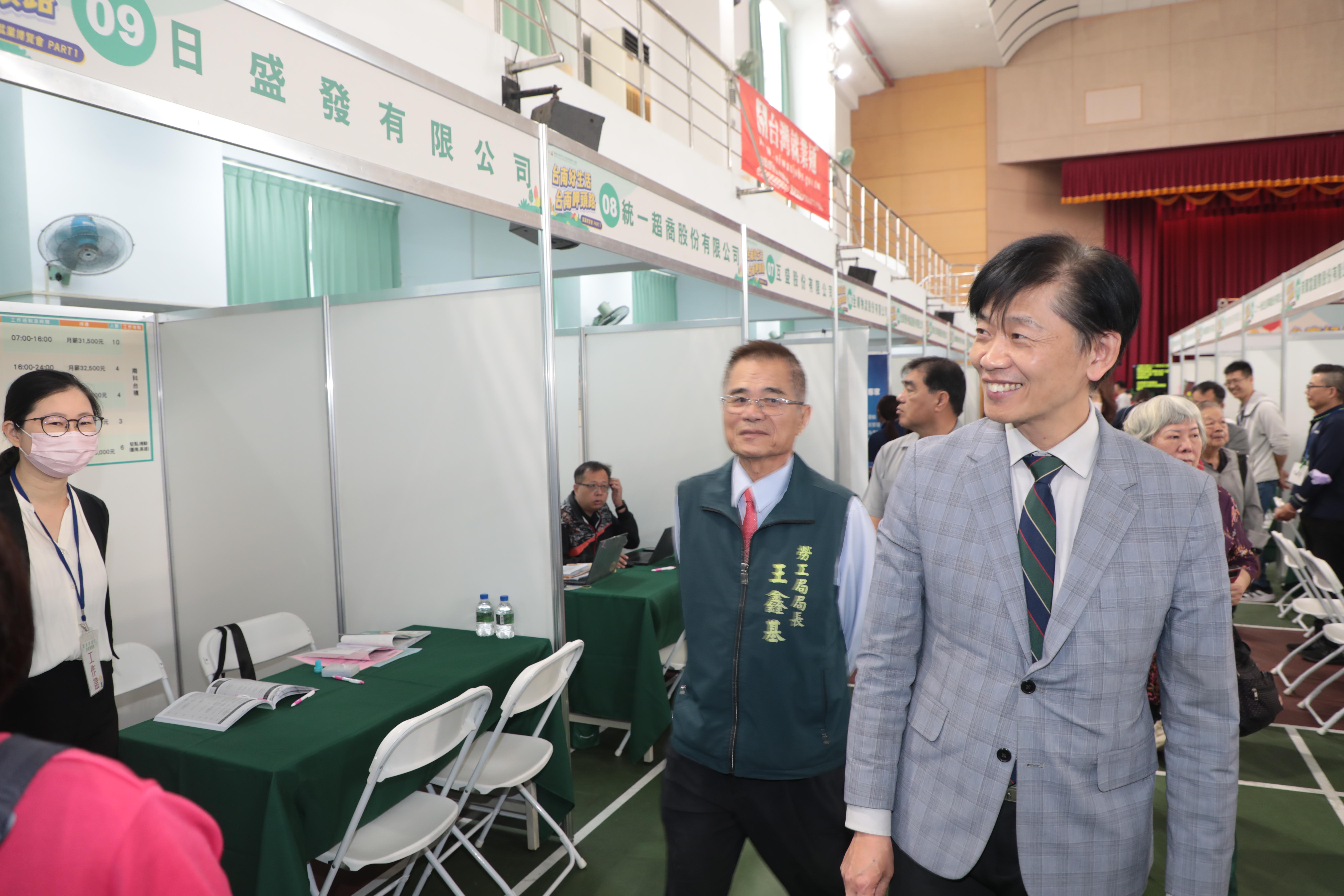 115年首場大型就博會善化登場  提供4,080職缺首度導入AI模擬面試助媒合