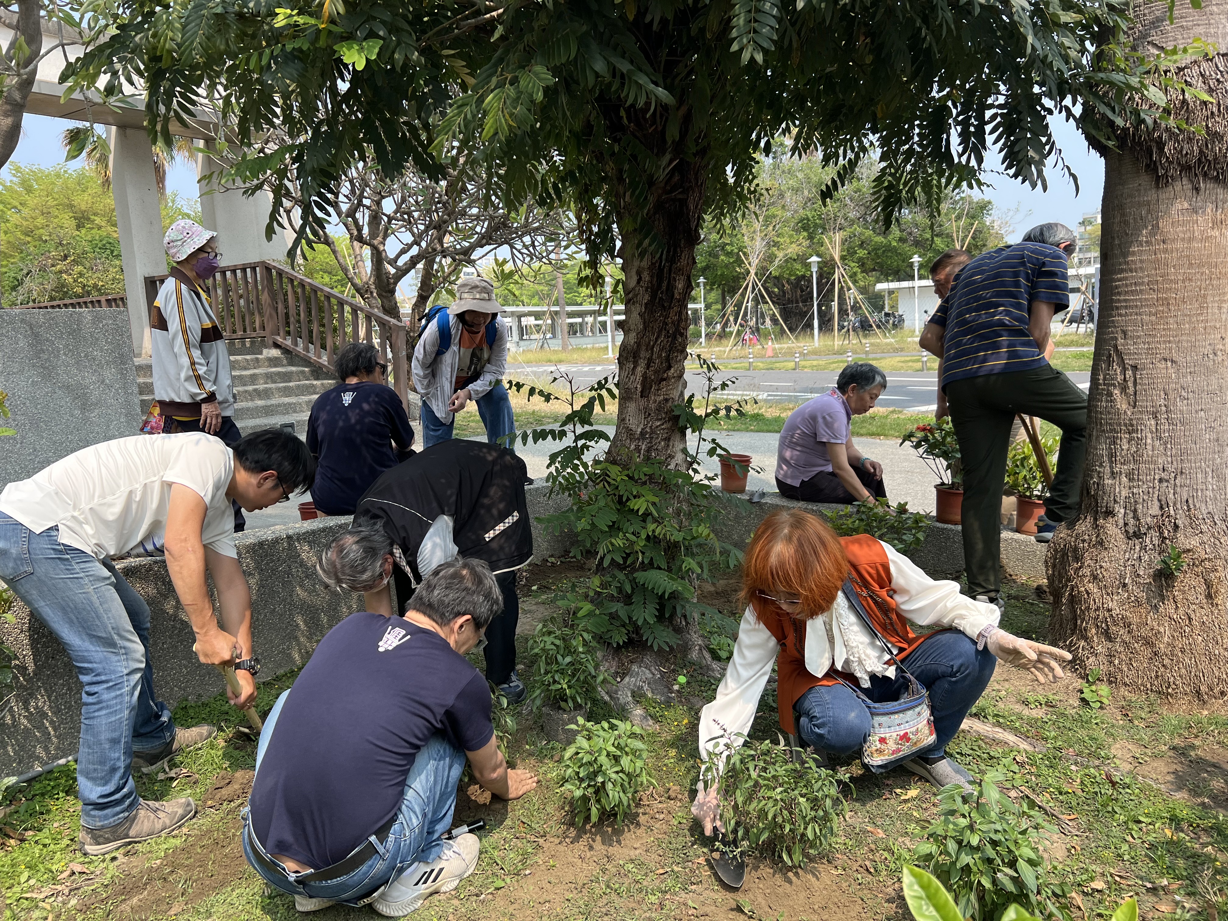 台南市客家文化會館周邊打造客家可食地景