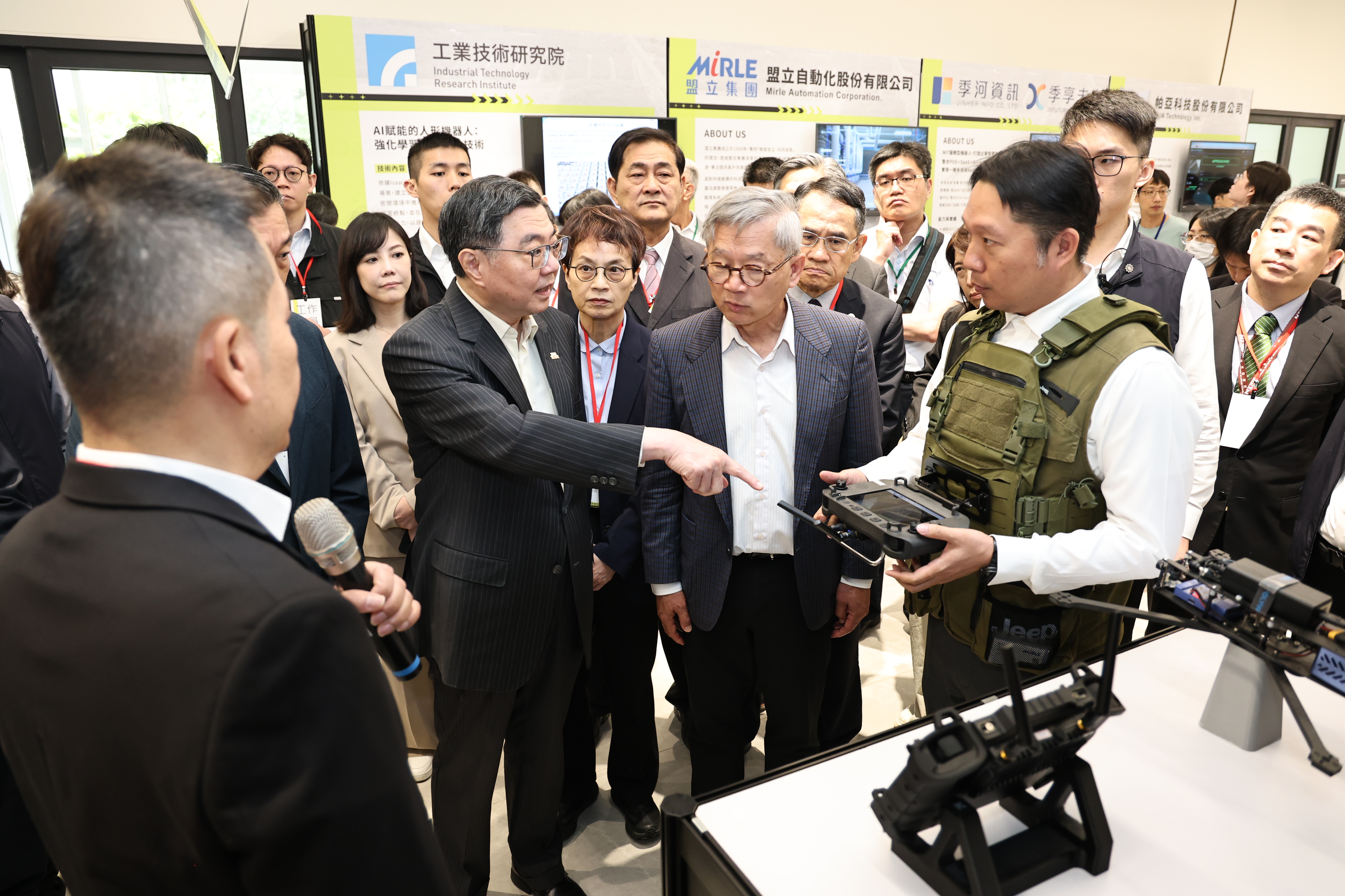 沙崙AI創新應用大樓啟用 打造南台灣科技新核心