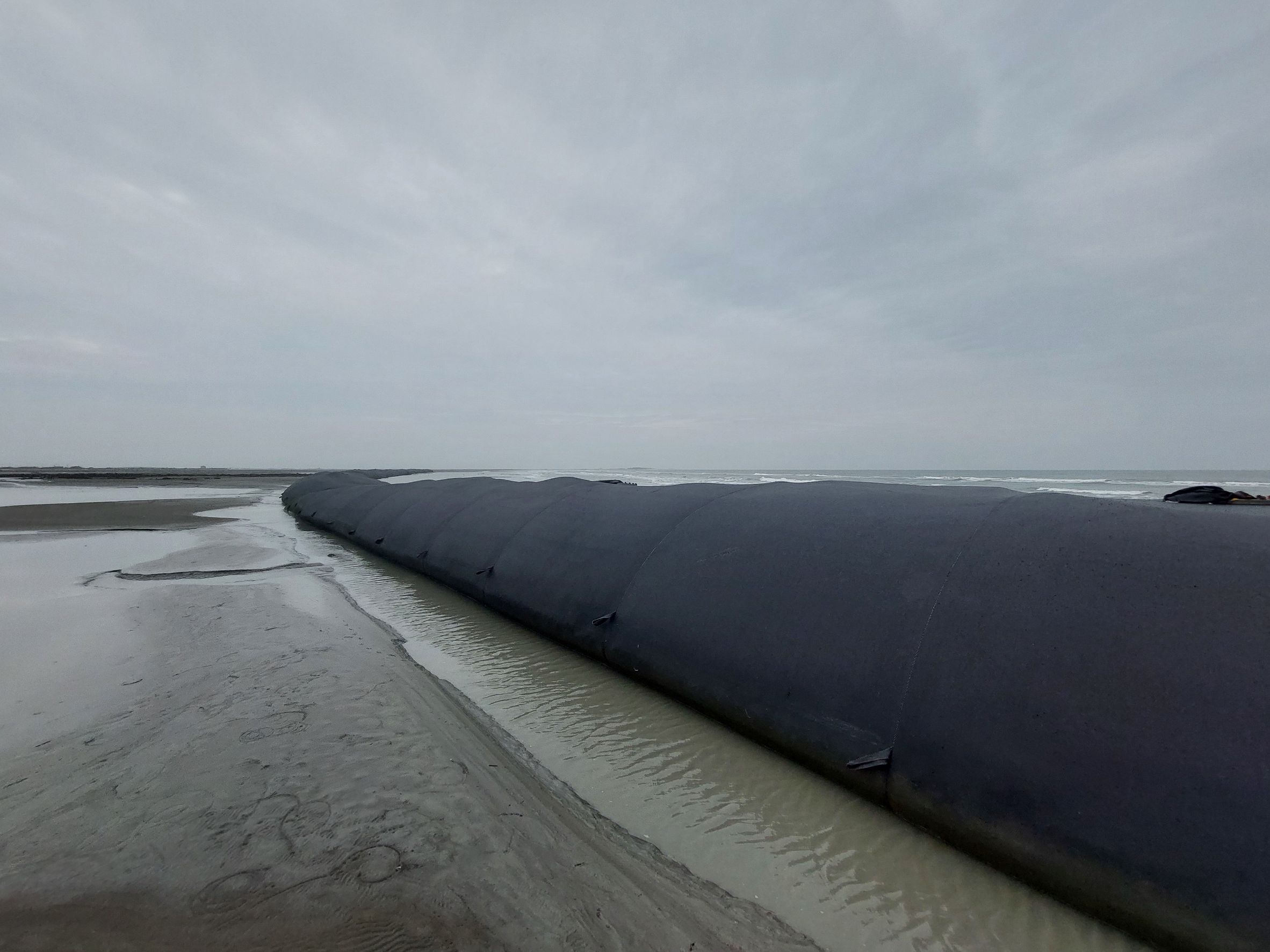 七股沙洲復建工程正式啟動  黃偉哲市長指示加速完成海岸第一道防線