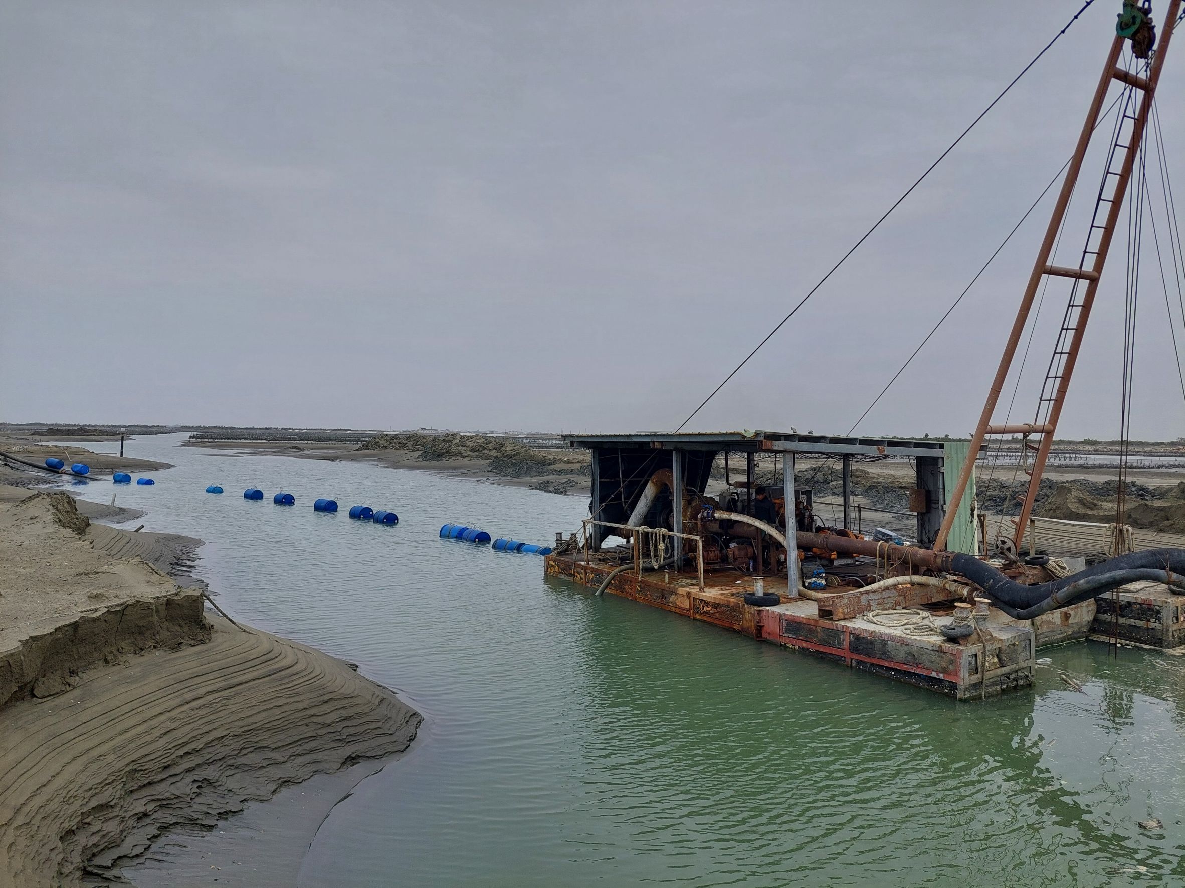 七股沙洲復建工程正式啟動  黃偉哲市長指示加速完成海岸第一道防線