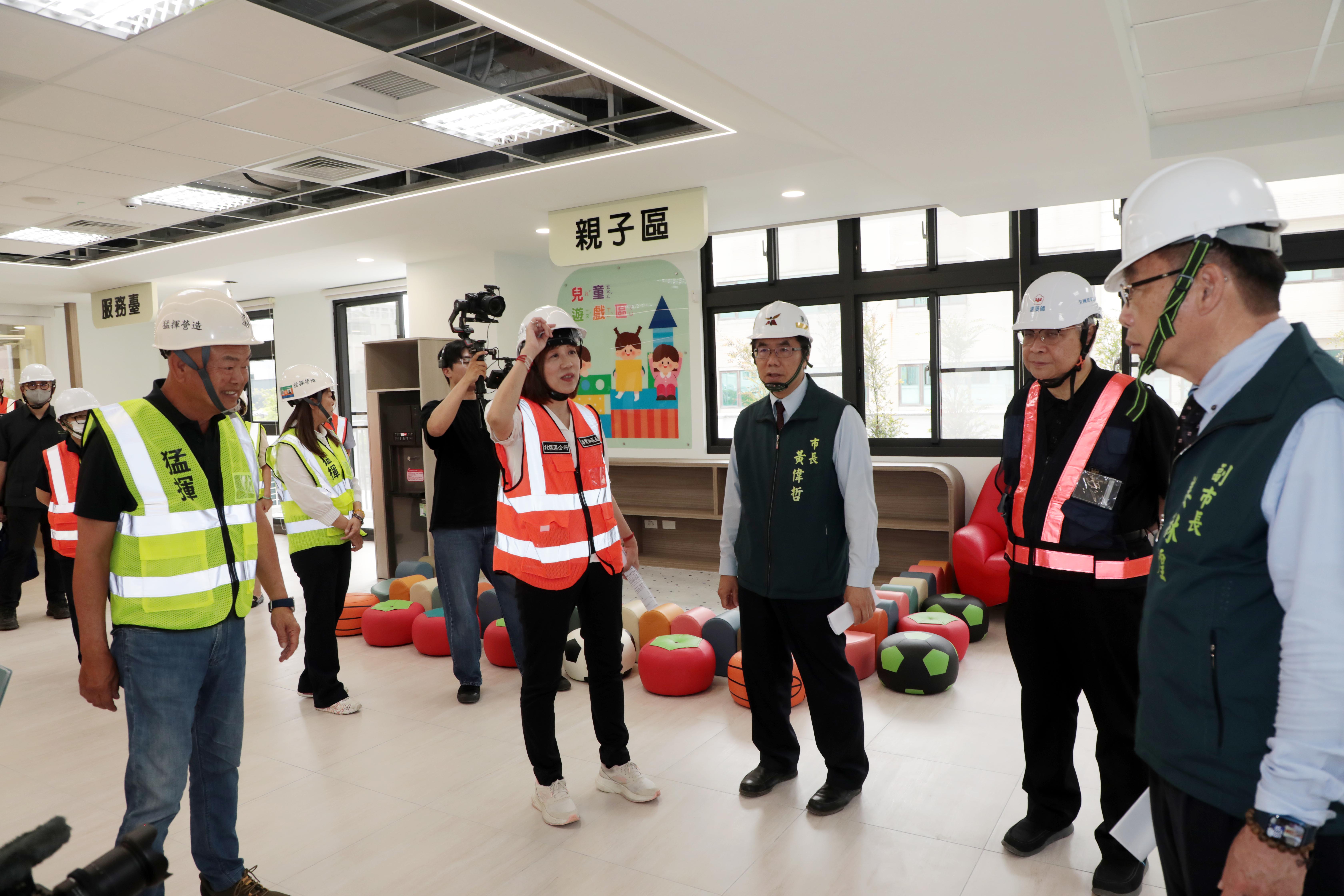 北區區政大樓4/13啟用  黃偉哲視察盼成為行政新地標