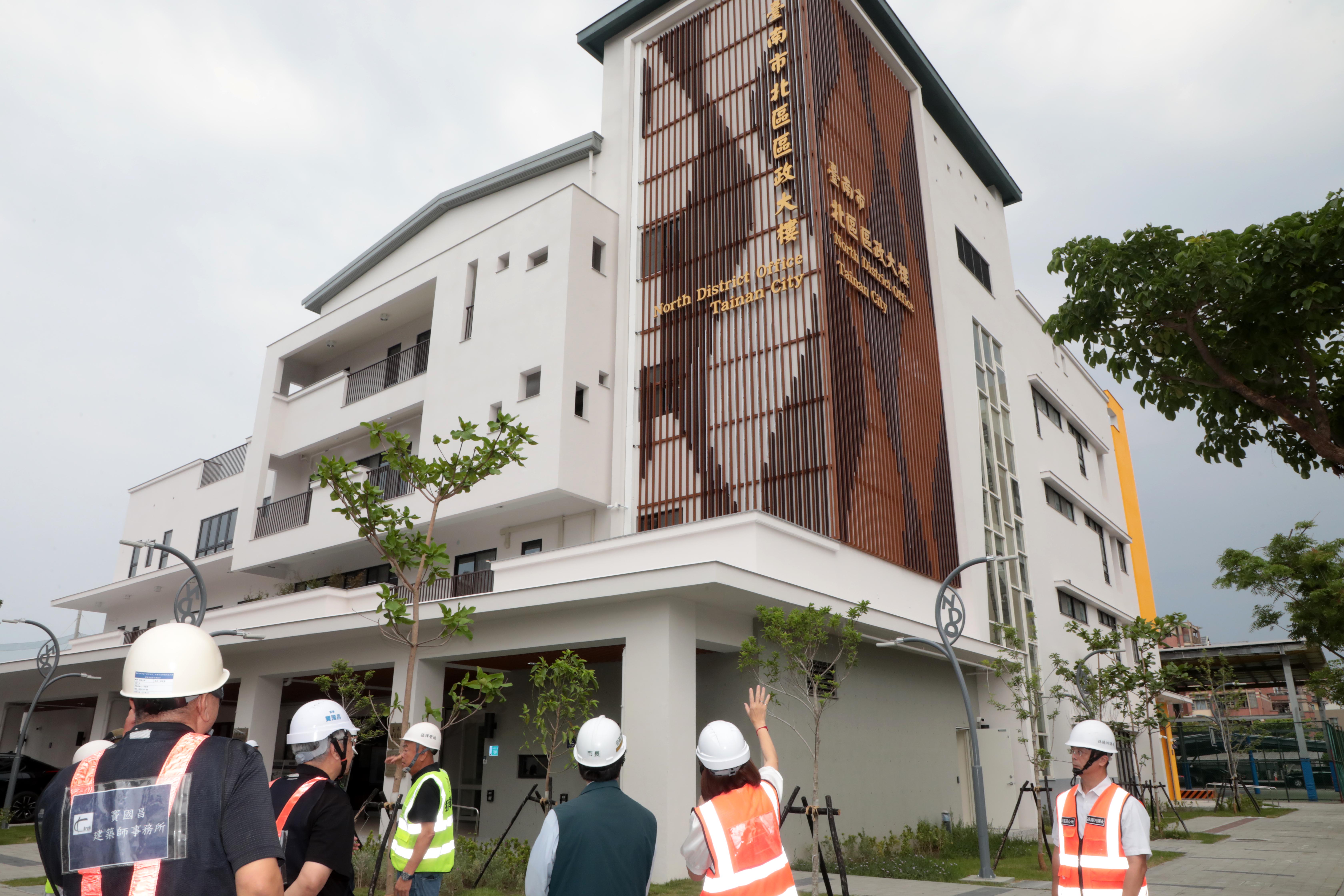 北區區政大樓4/13啟用  黃偉哲視察盼成為行政新地標
