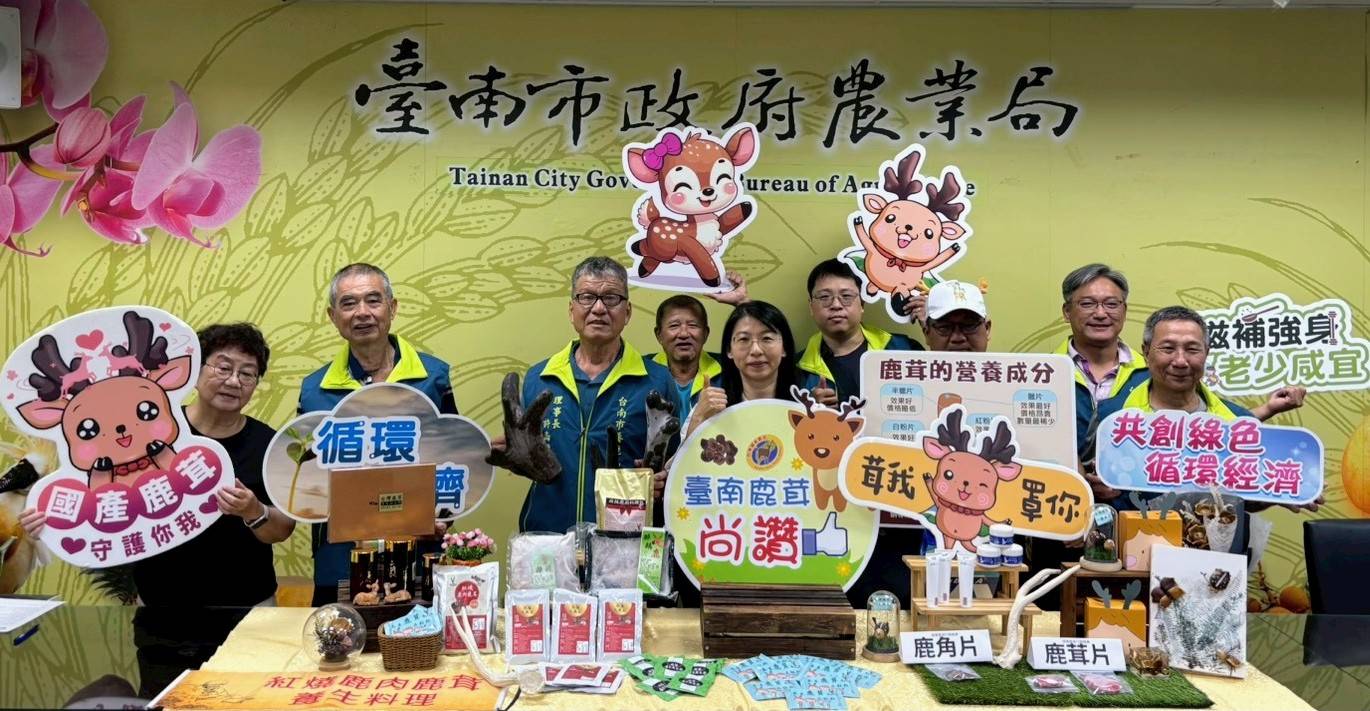 春末時節台南市安心選購國產鹿茸