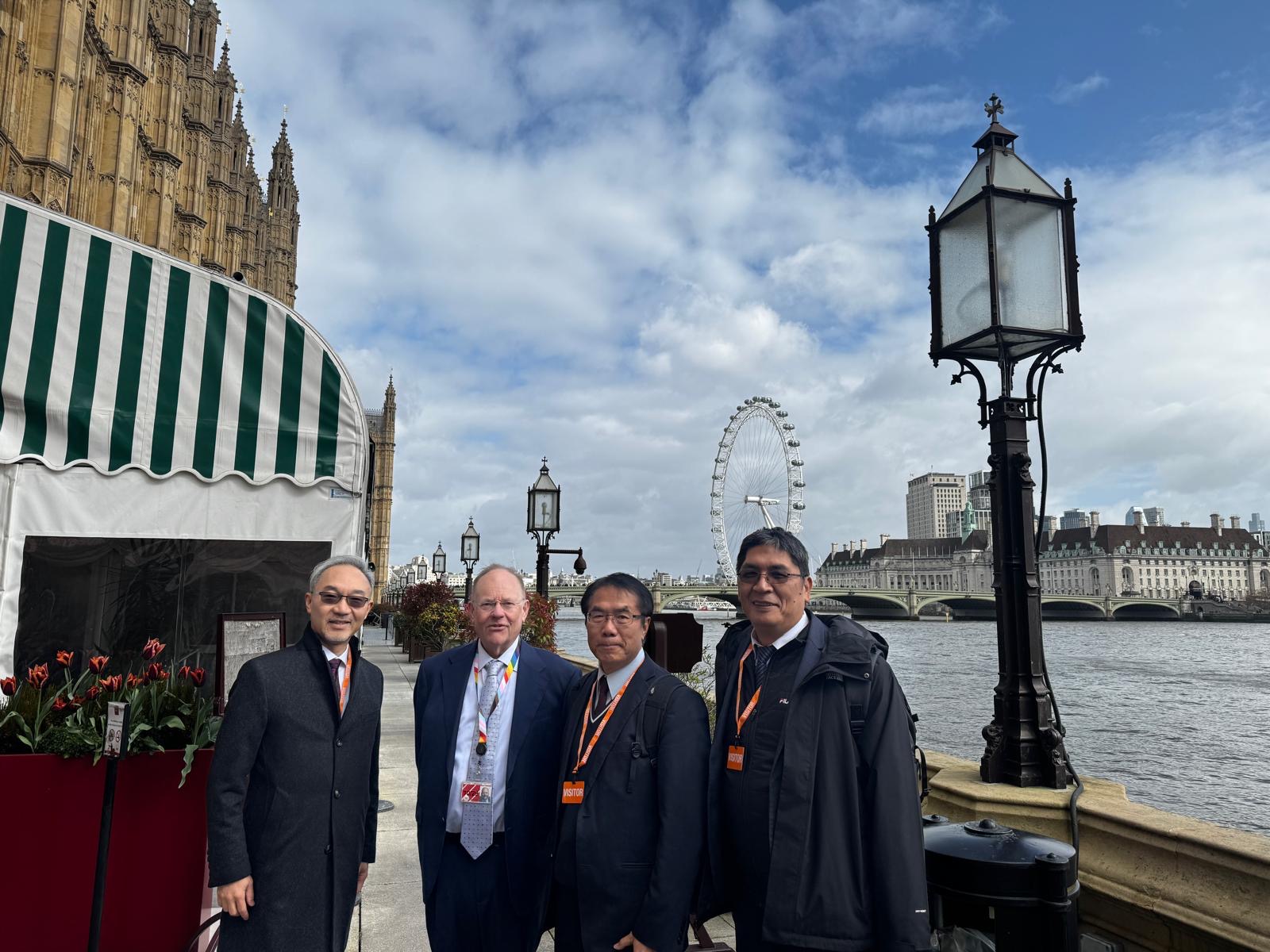 黃偉哲會晤英國會議員李納德 台南與英國關係邁向新里程