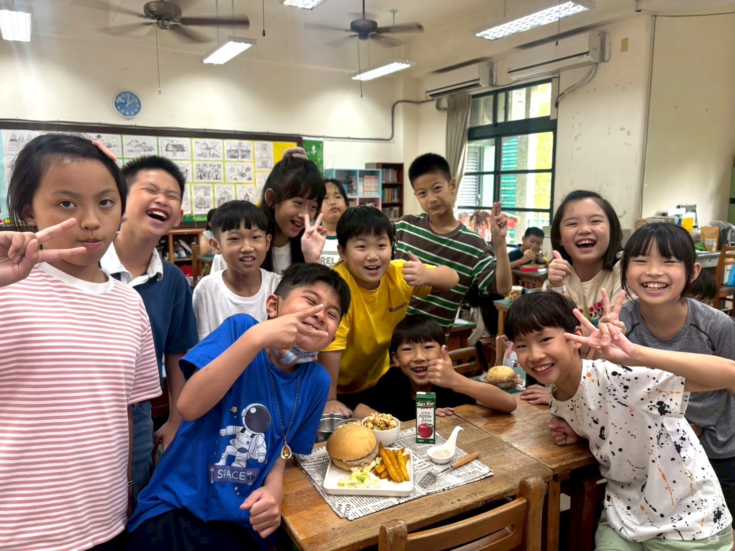 兒童節限定 臺南學校午餐變身童趣美食派對！健康、美味又趣味