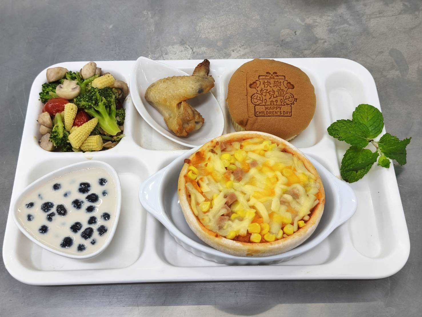 兒童節限定 臺南學校午餐變身童趣美食派對！健康、美味又趣味