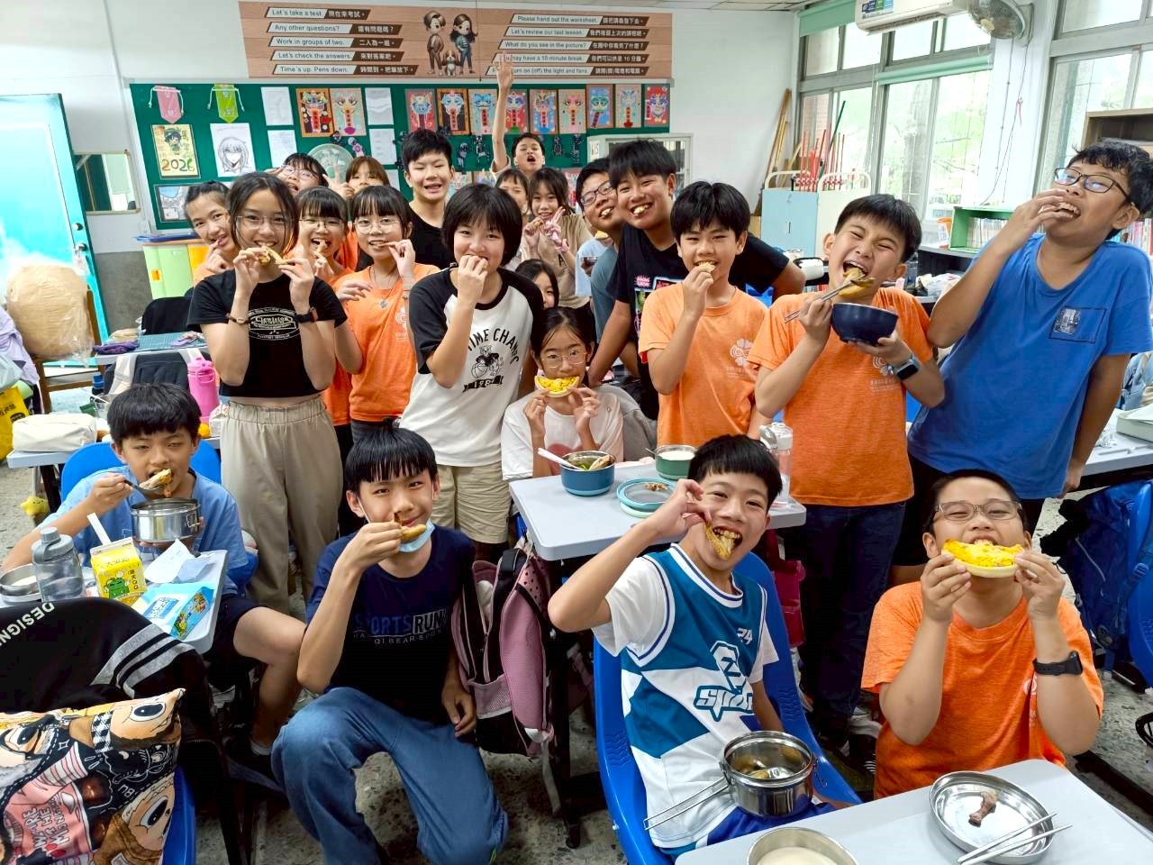 兒童節限定 臺南學校午餐變身童趣美食派對！健康、美味又趣味