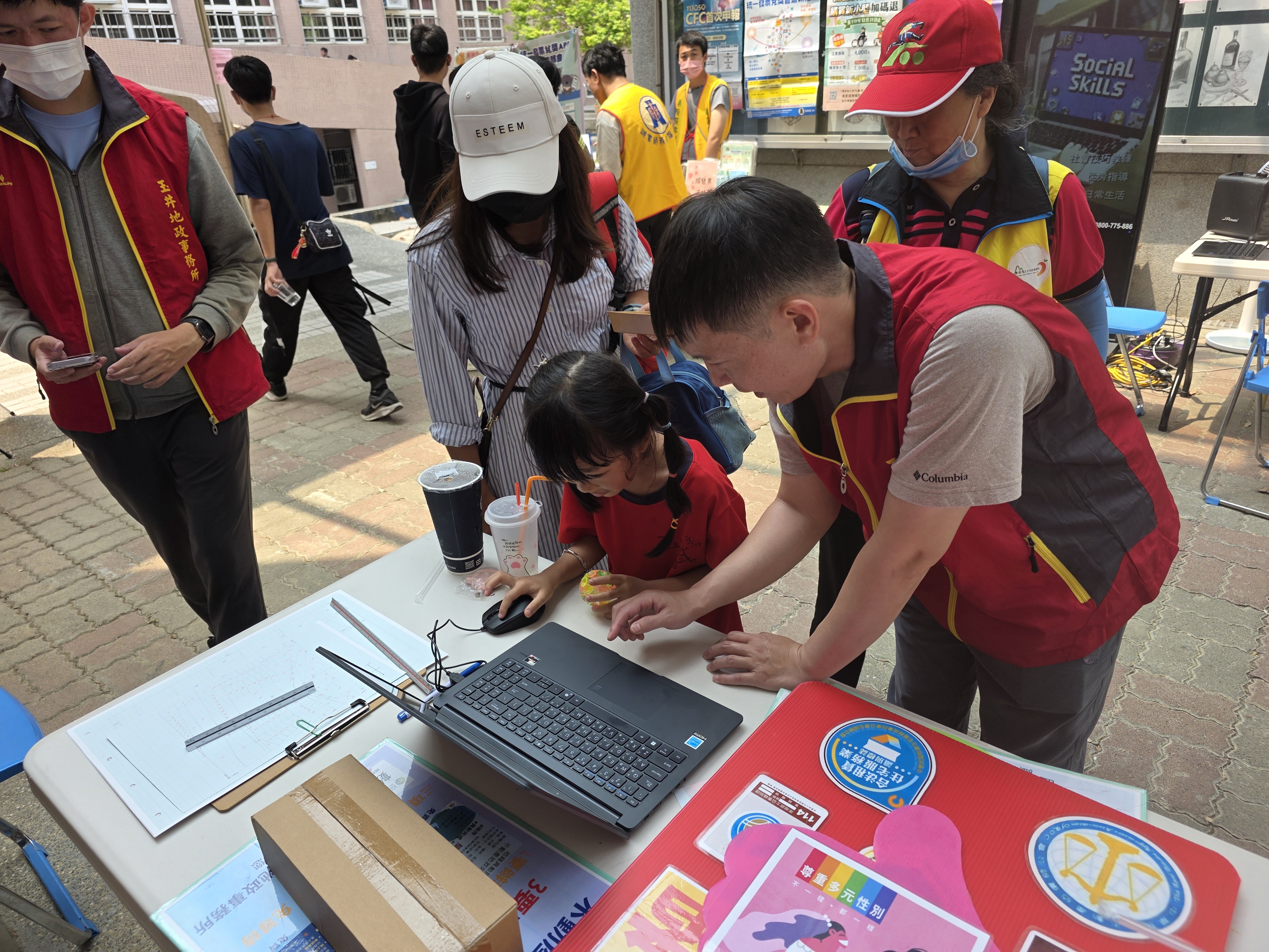 玉井地政走入校園　結合園遊會推廣測量知識寓教於樂