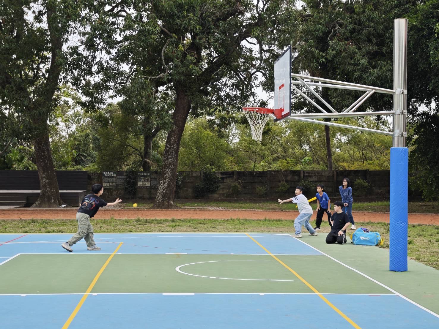台南樹人國小4合1球場啟用 打造校園運動美學