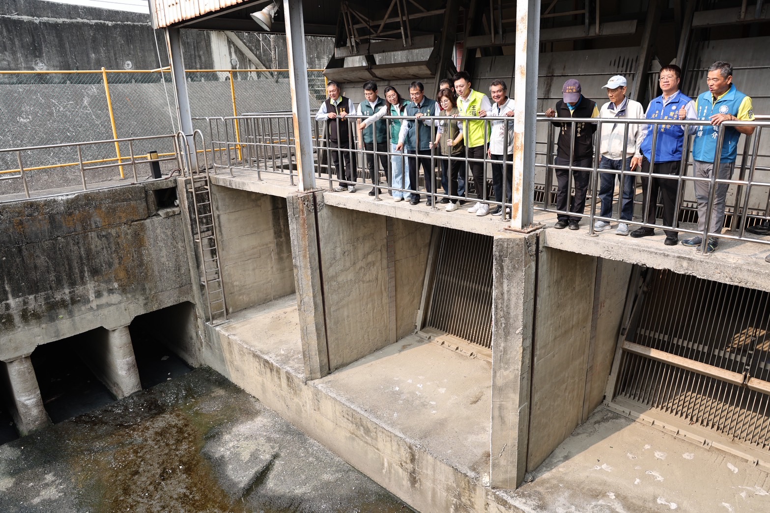 黃偉哲視察南興抽水站更新工程，強化台南市汛期防洪整備