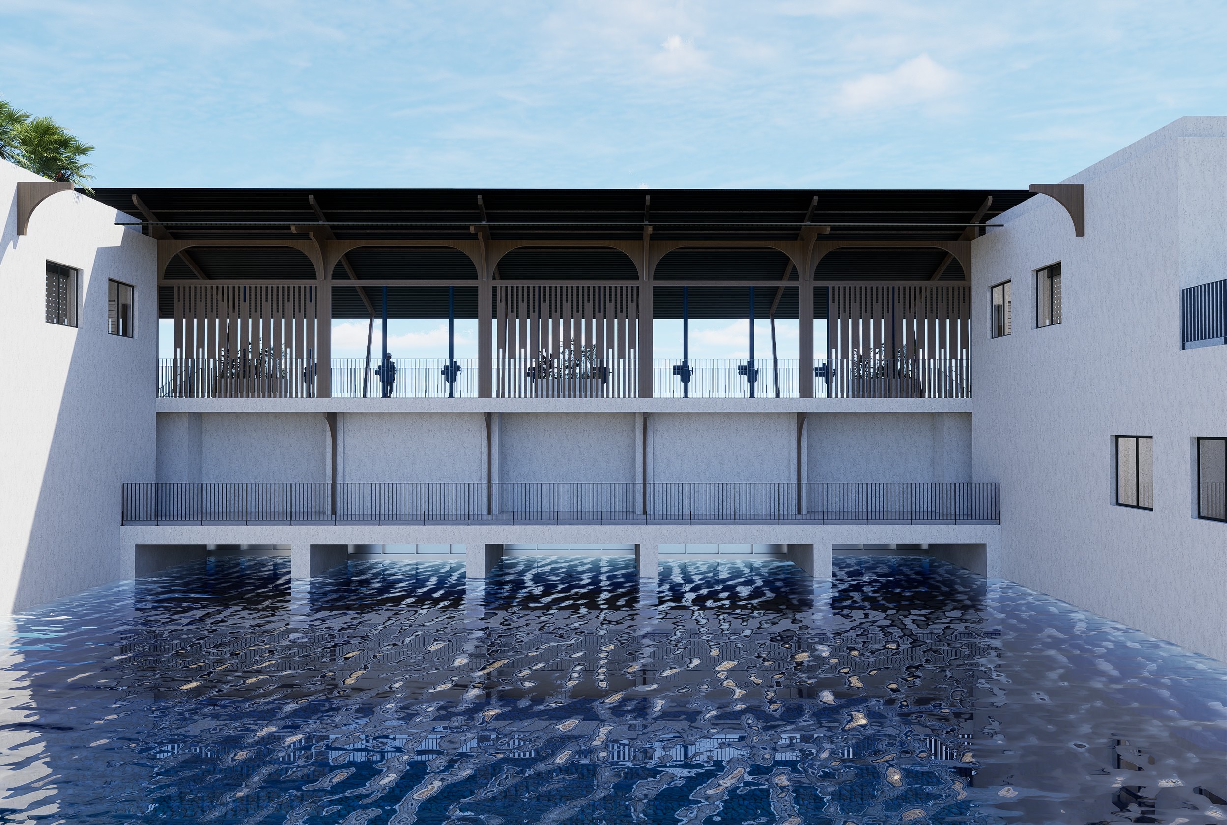 黃偉哲爭取1.5億元 建置土城仔排水防潮閘門 改善海水倒灌風險