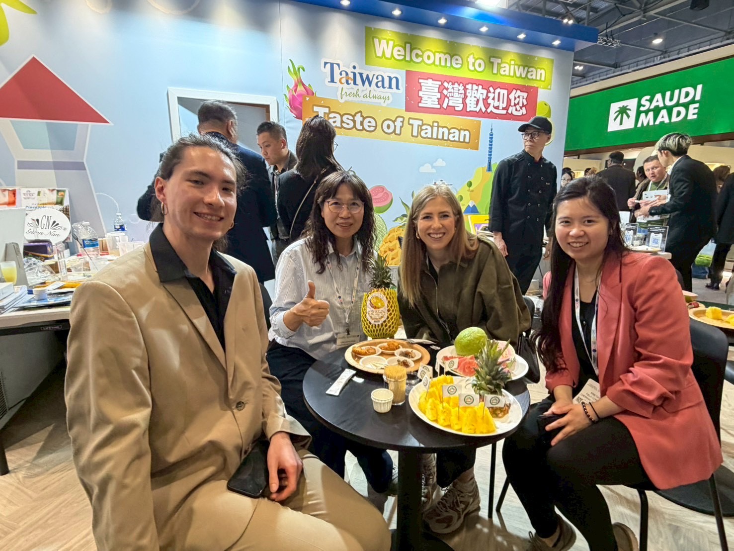 一試成主顧！臺南農產進軍英國食品展，黃偉哲：首戰獲1億5千萬商機