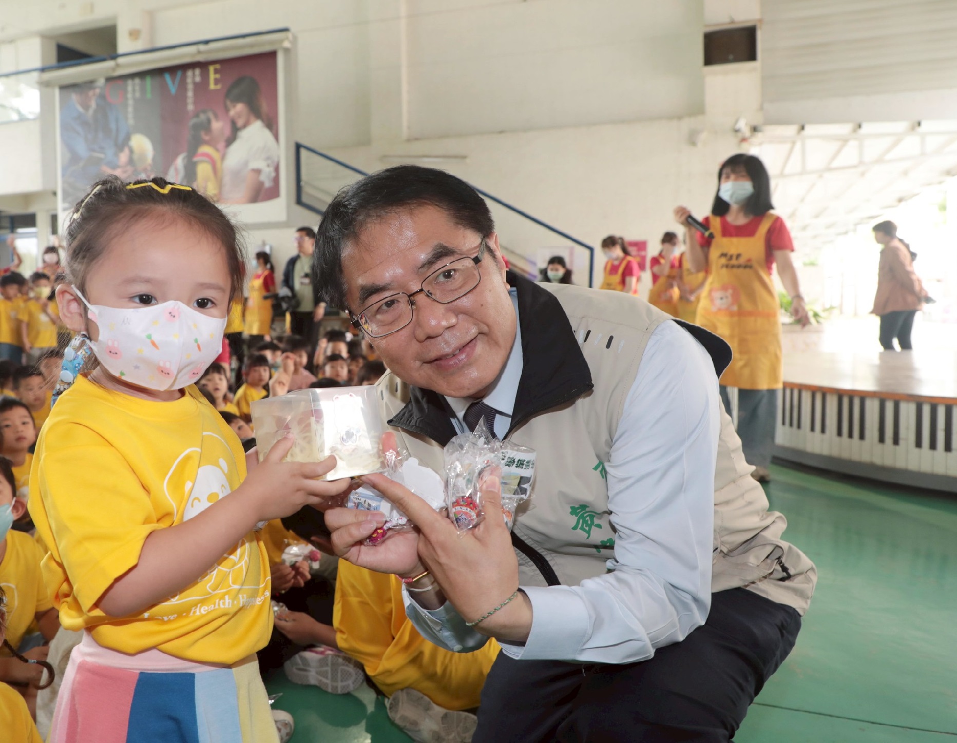 祝福台南市兒童快樂  黃偉哲持續打造優質育兒環境