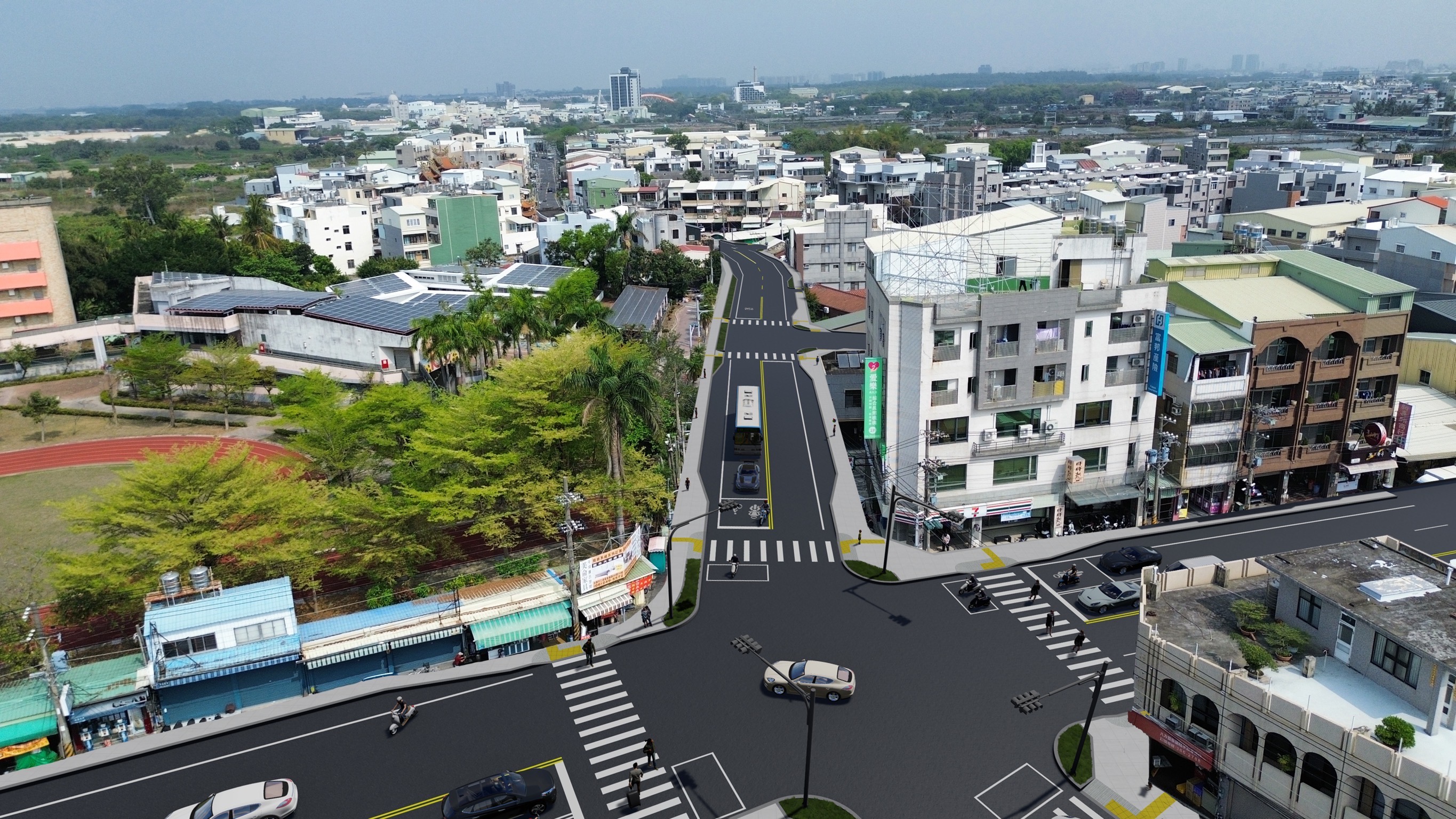 黃偉哲主持仁德文賢路拓寬動土  斥資12.6億打造南北交通動脈 預計118年完工