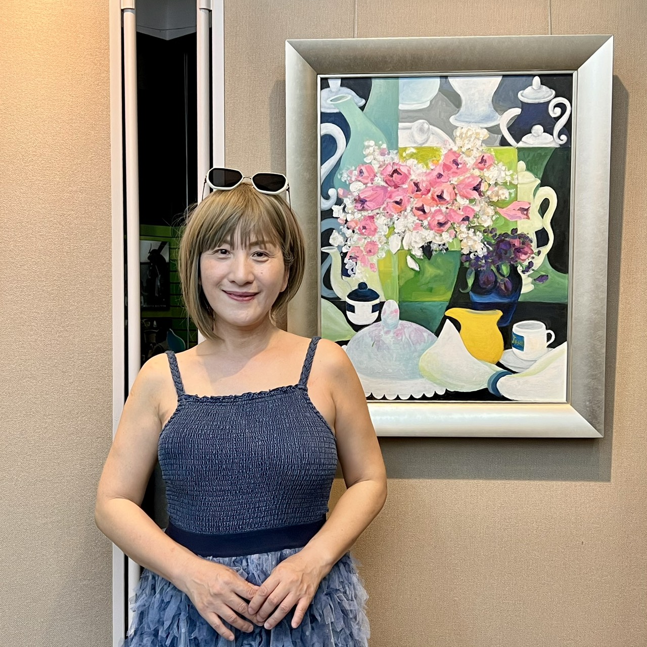 劉麗芬「風生水起･花開盛事」藝術聯展走入市政空間，藝術滋養市民心靈