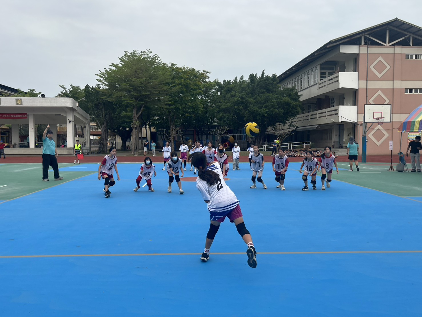 臺南市115年中小學躲避球對抗賽熱血開打   展現校園運動活力