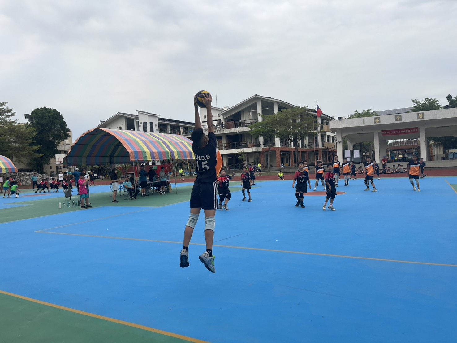 臺南市115年中小學躲避球對抗賽熱血開打   展現校園運動活力