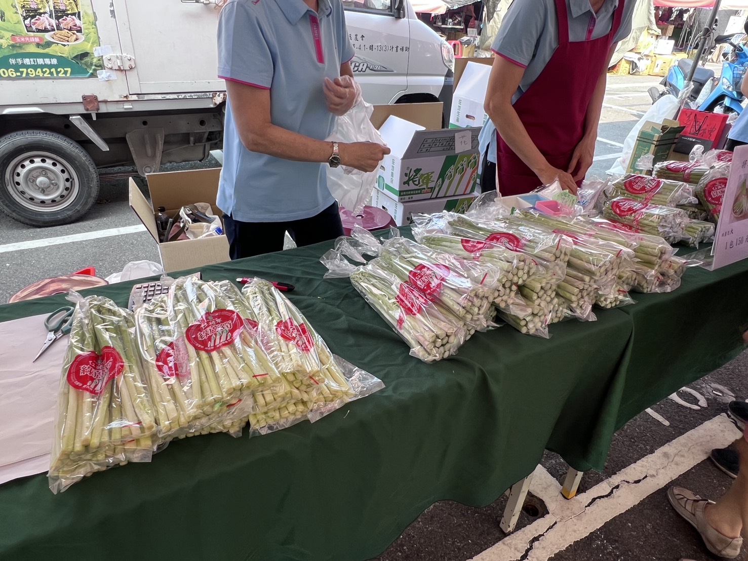 紅將軍出擊 將軍區綠蘆筍行銷活動熱力開跑