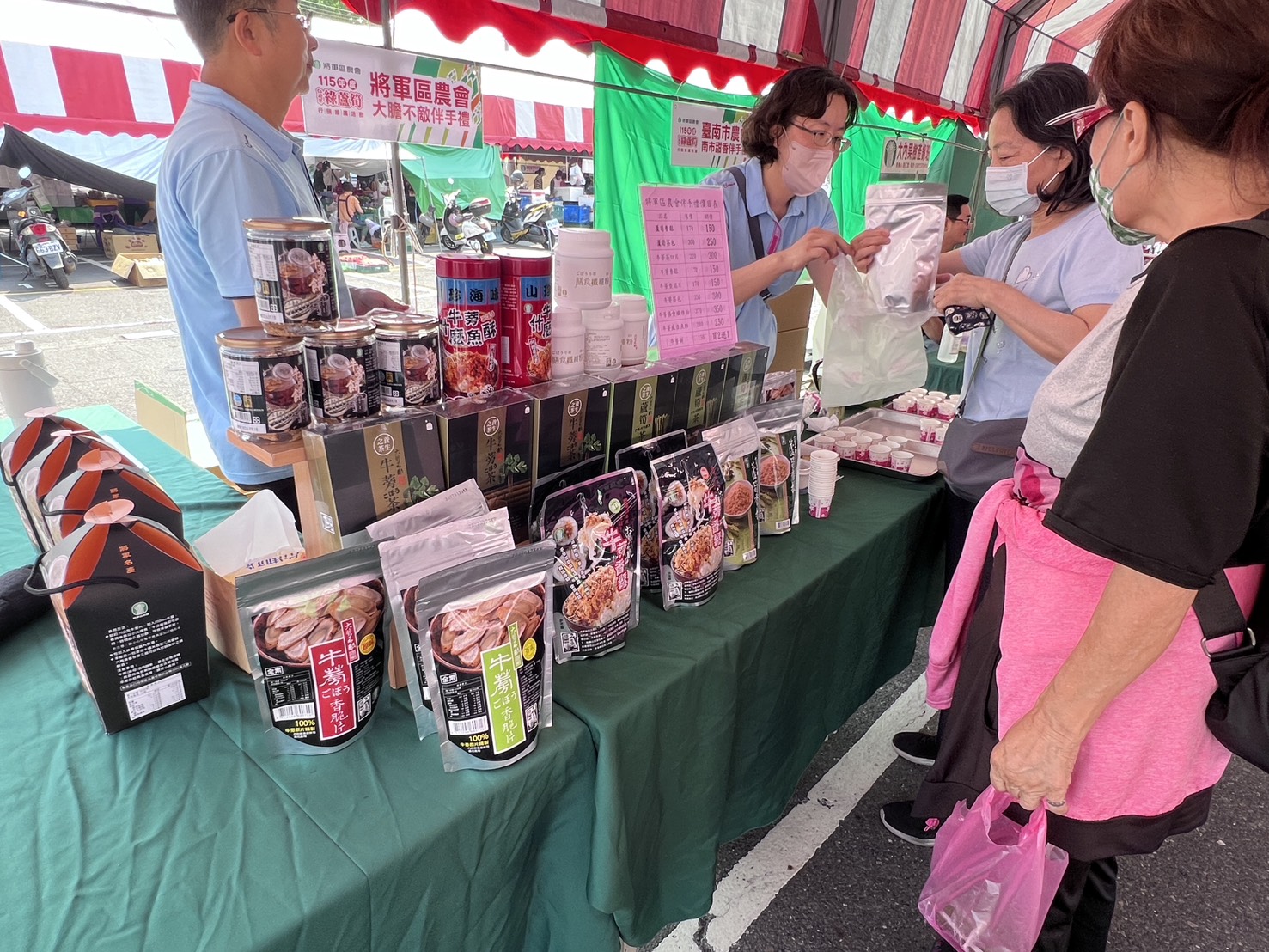 紅將軍出擊 將軍區綠蘆筍行銷活動熱力開跑