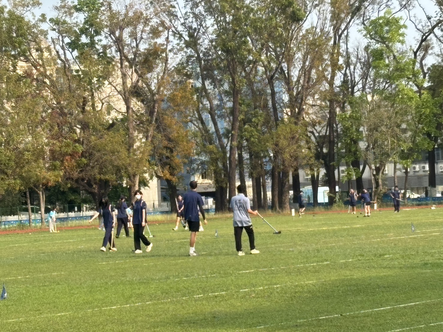 臺南市中小學木球對抗賽 揮桿展現穩定實力