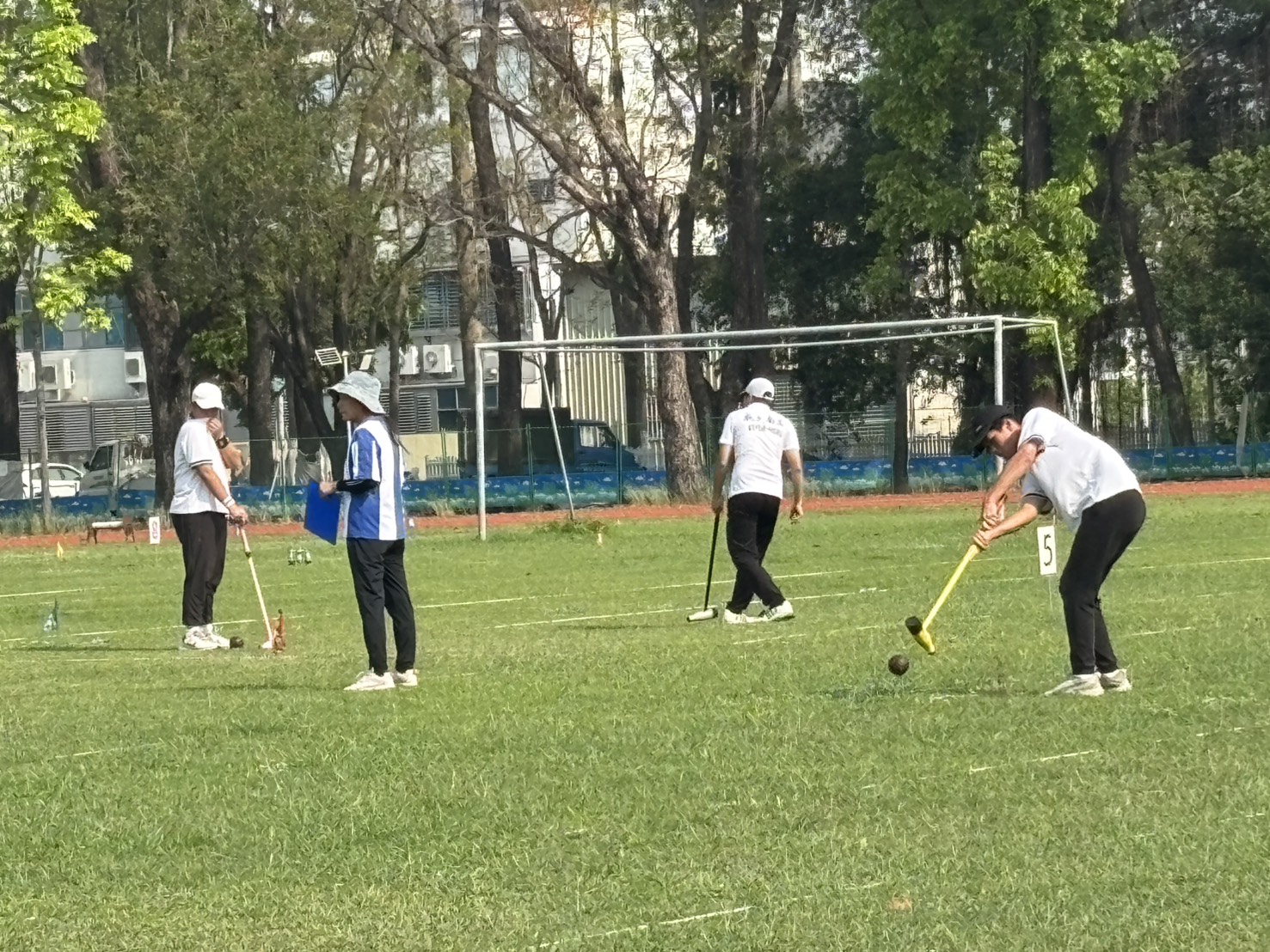 精準揮桿展現穩定實力  臺南市115年中小學木球對抗賽熱烈登場