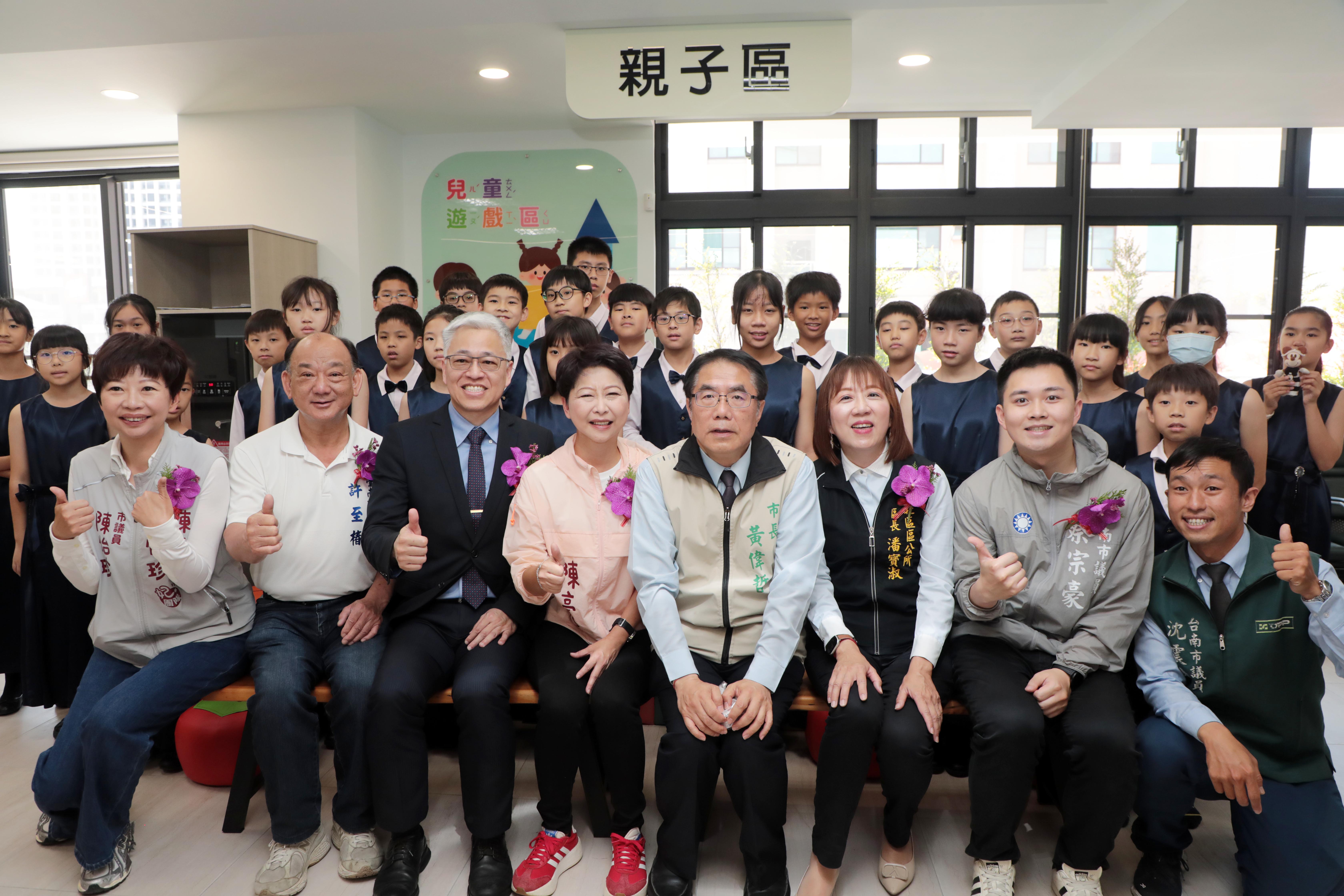 北區新區政大樓今啟用  黃偉哲：打造三合一便民服務新據點