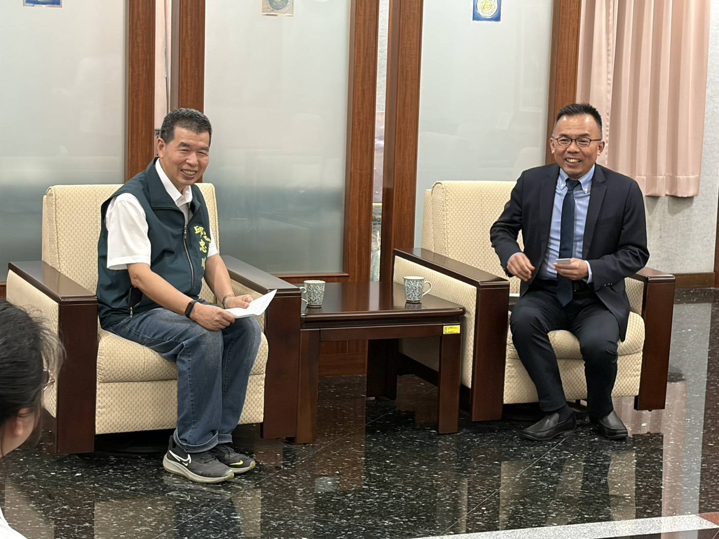 台南市水利局啟動再生水廉政平臺 拜會地檢署深化合作