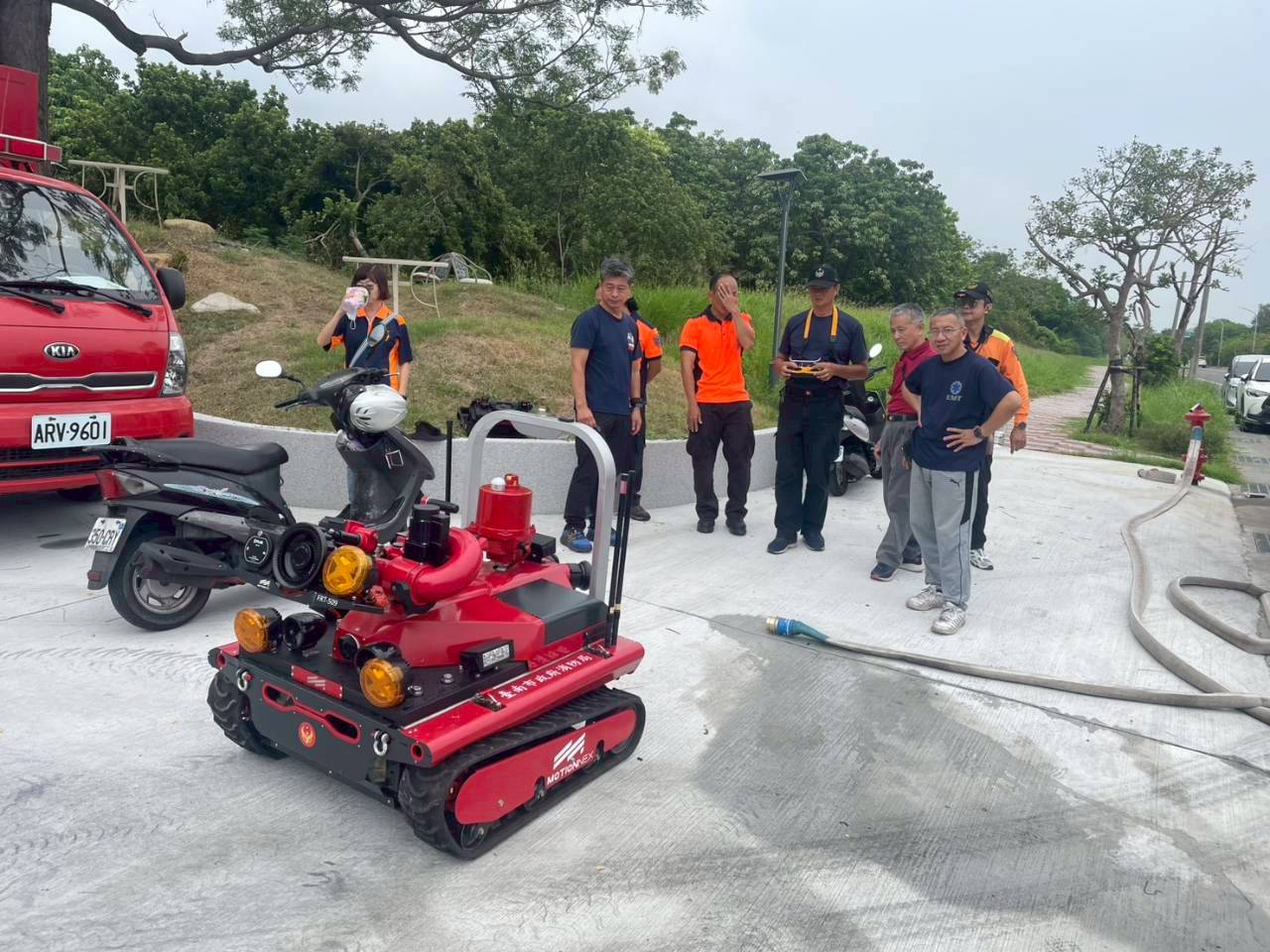 台南市強化義消支援救災戰力，持續升級裝備與科學化訓練