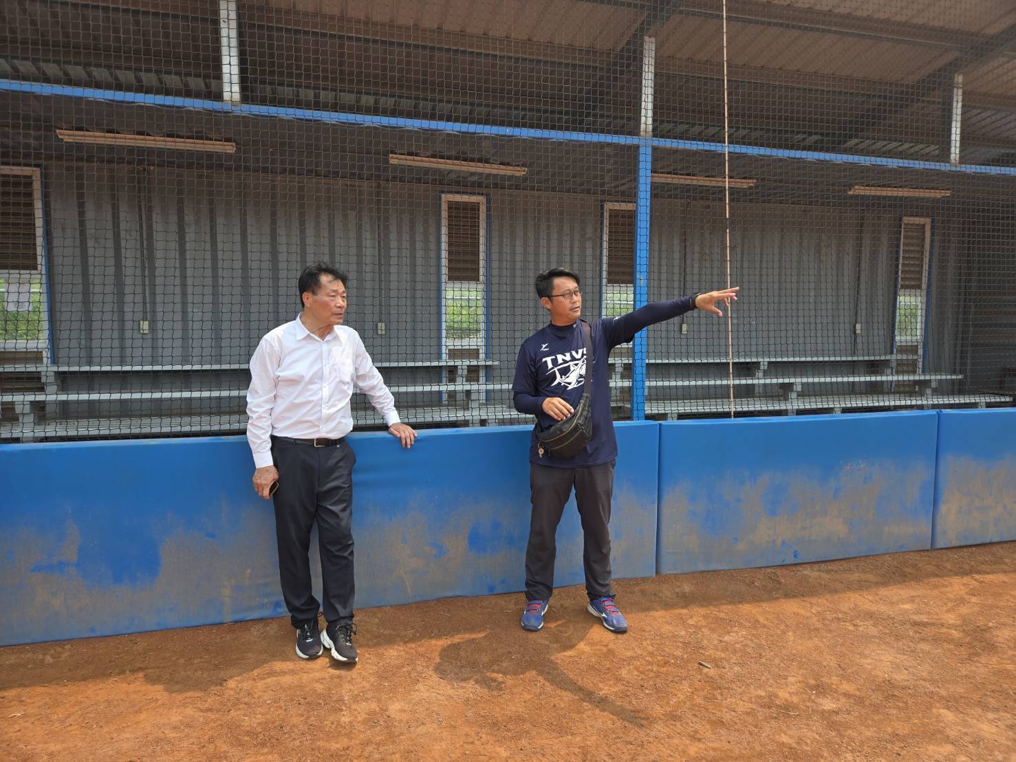 體育局巡檢多處棒球場　優化球場環境打造安全運動場域