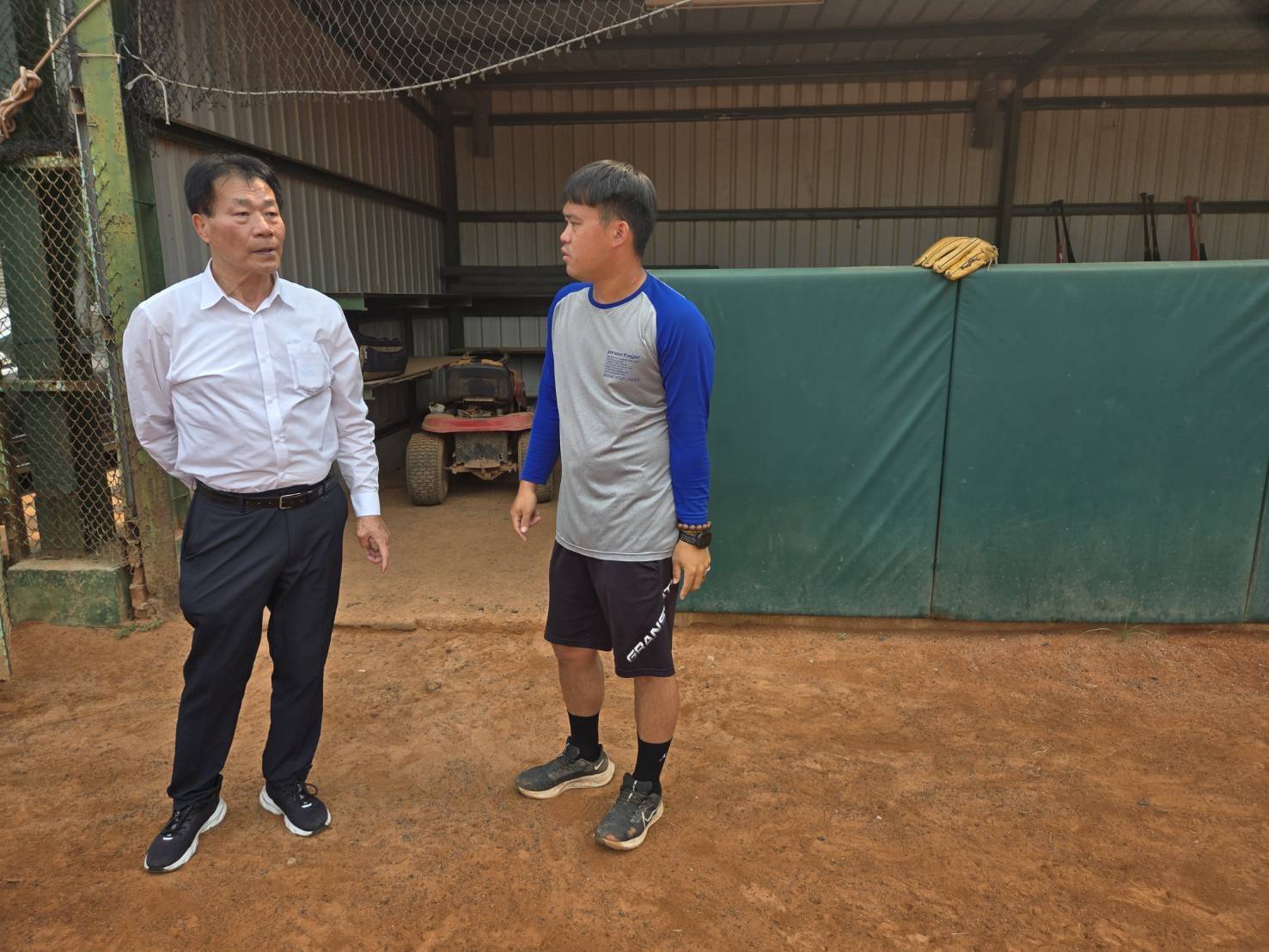 體育局巡檢多處棒球場　優化球場環境打造安全運動場域