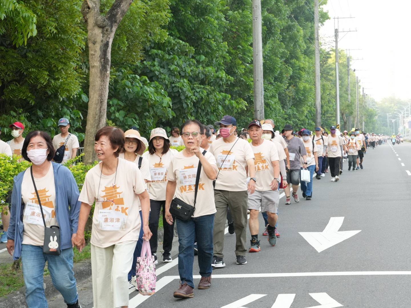 府城森呼吸健走日熱鬧登場 1,400名市民齊走虎山森林步道感受自然與健康生活