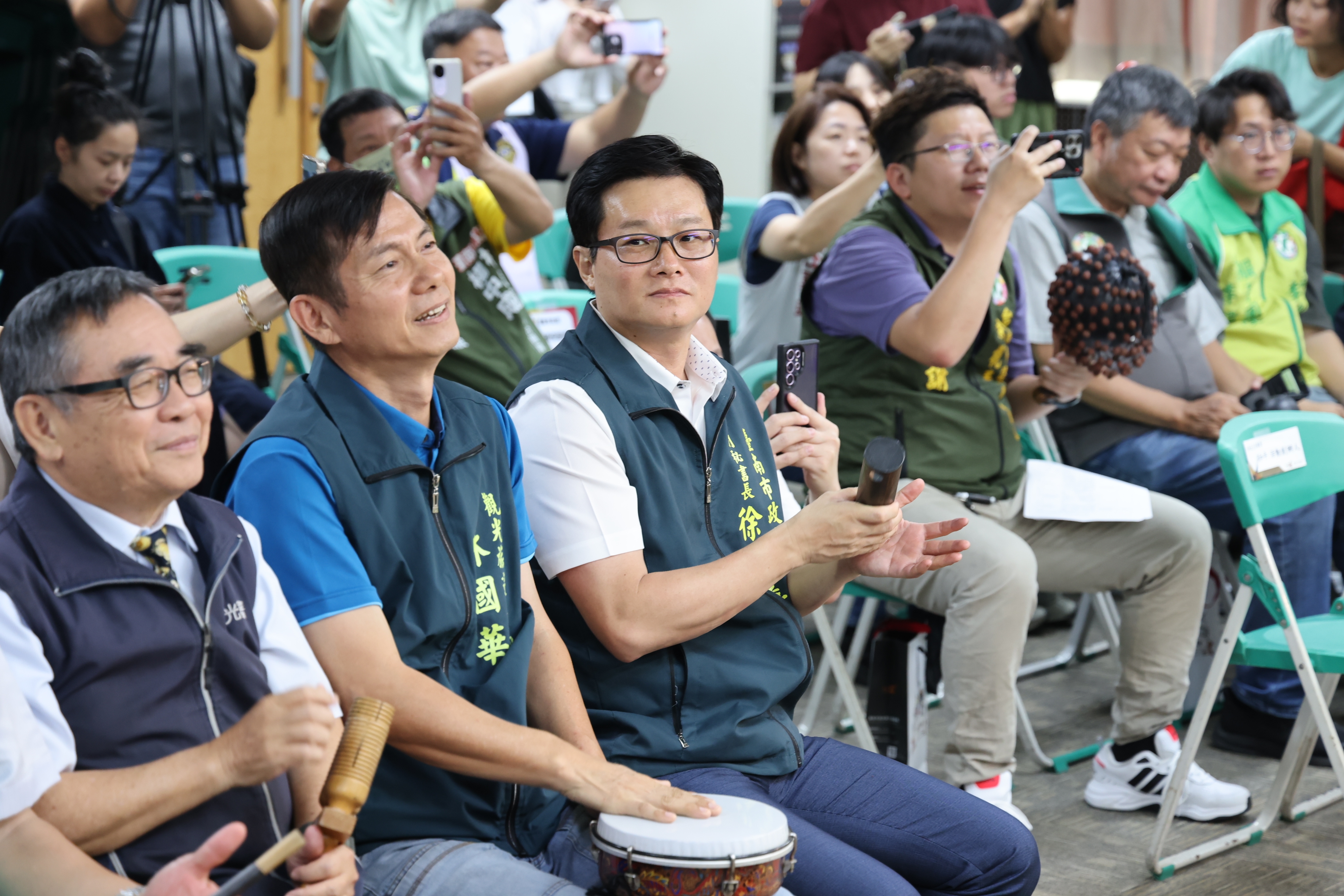 台南五月音樂季、黃金花雨健走接力登場  黃偉哲邀走訪虎頭埤體驗台南初夏魅力