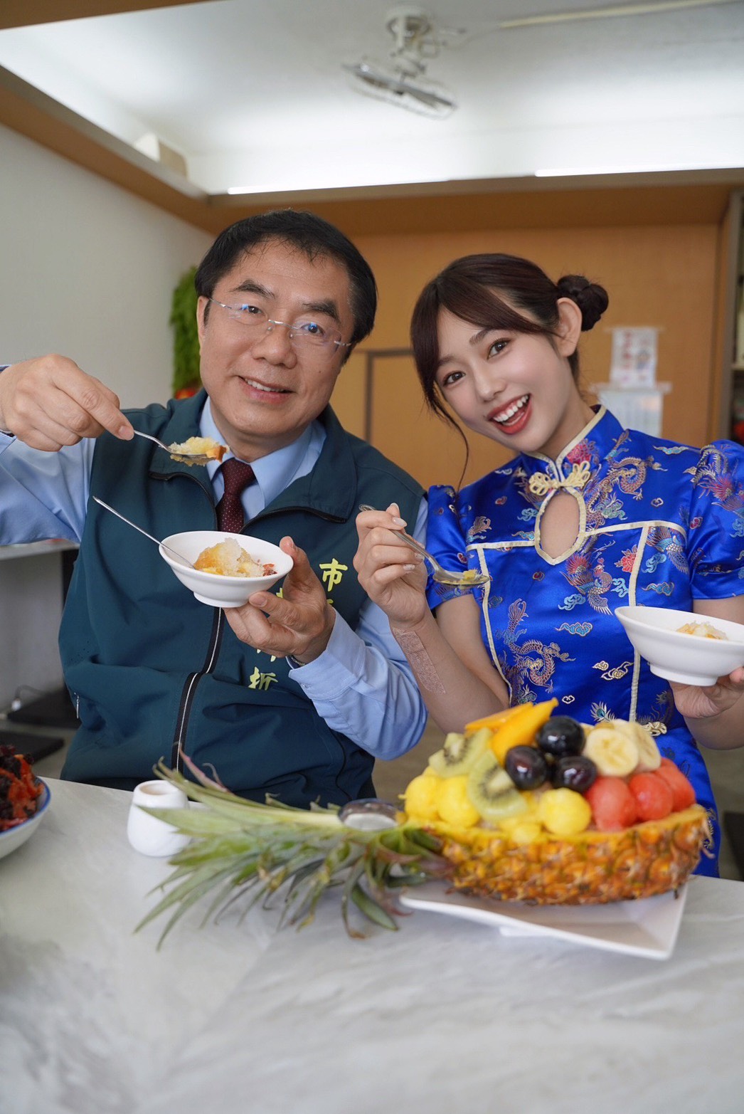 日本人氣KOL山澤礼明、堀江聖夏直飛臺南拍攝 黃偉哲市長與夢多帶路體驗府城文化