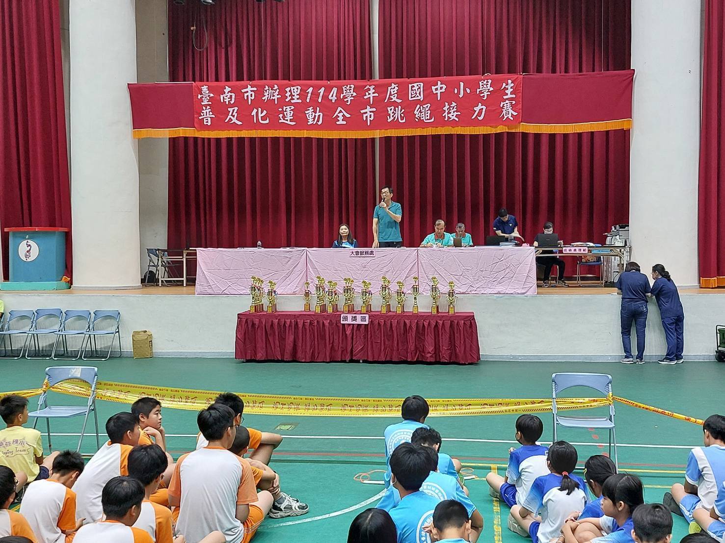 臺南市114學年度普及化跳繩接力決賽熱力登場 138隊同場競技展現團隊力