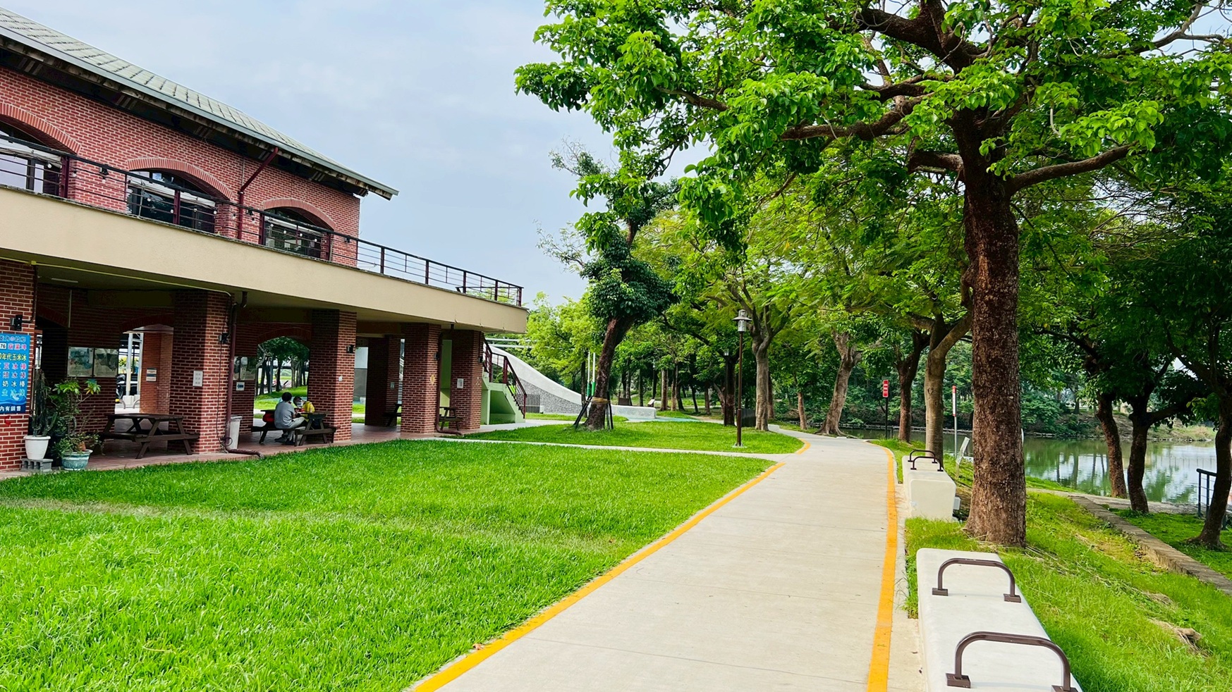 葫蘆埤自然公園煥然一新!地景遊憩區+水岸座階登場,打造安全友善水岸新風貌