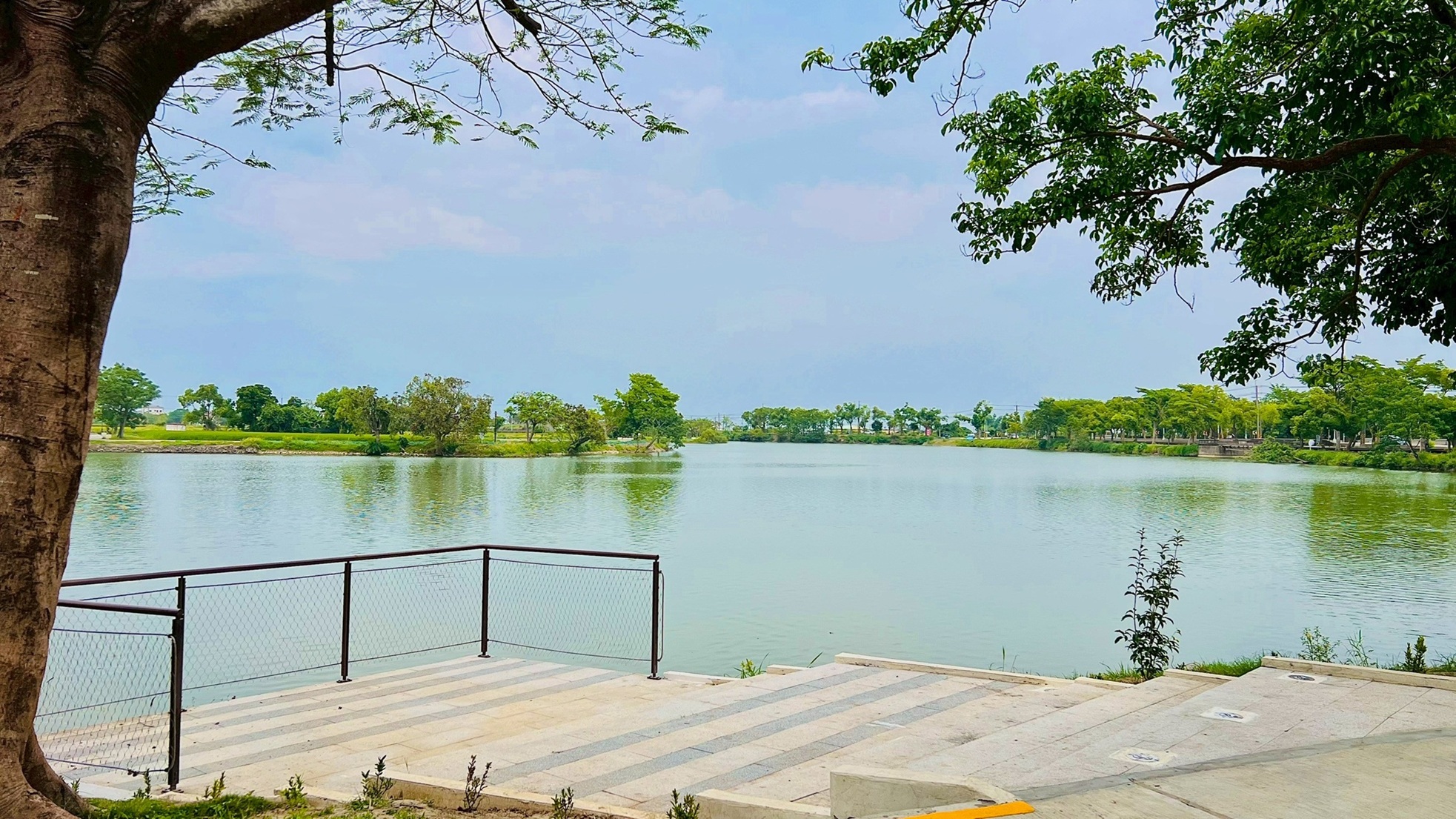 葫蘆埤自然公園煥然一新!地景遊憩區+水岸座階登場,打造安全友善水岸新風貌