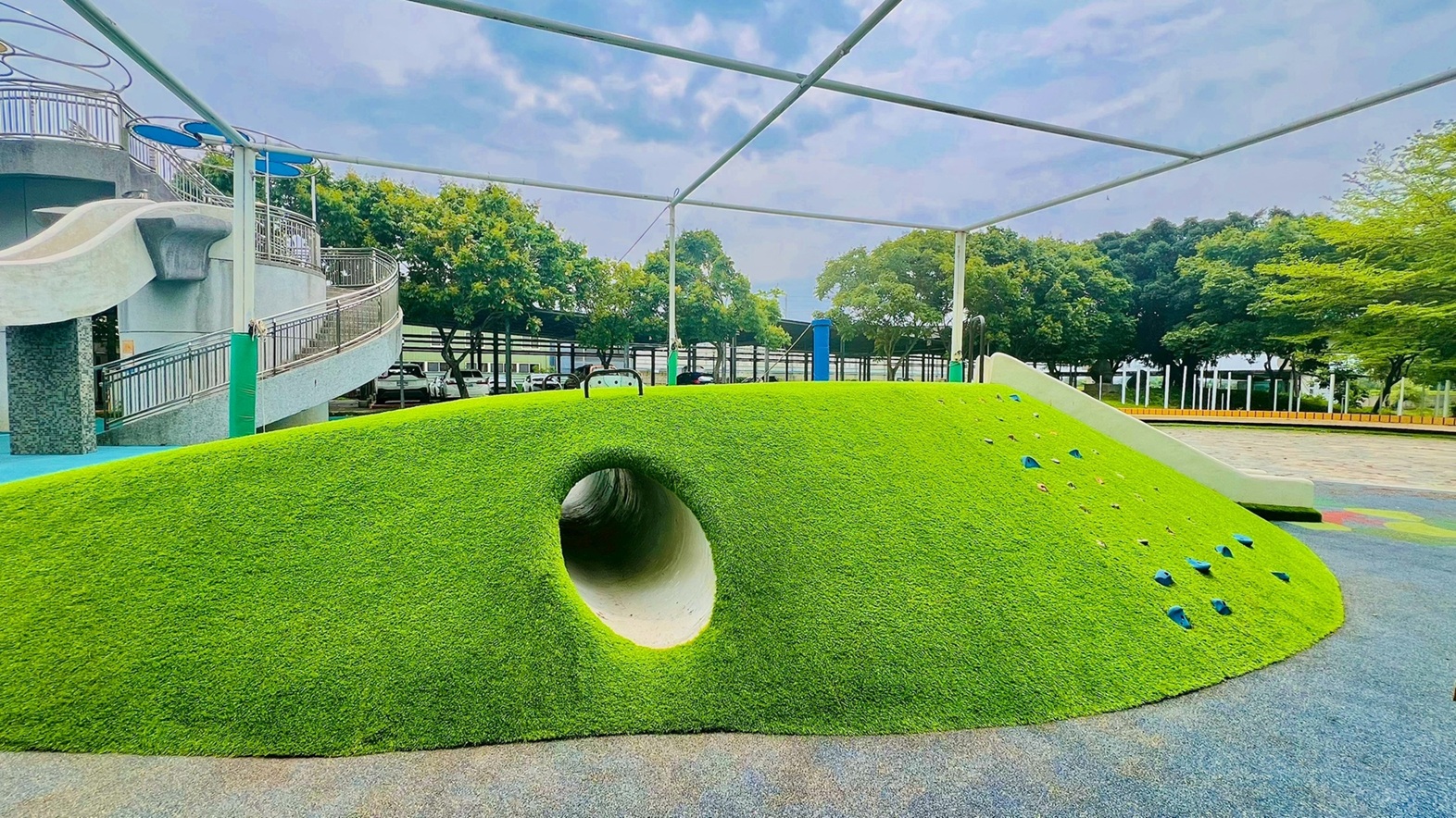 葫蘆埤自然公園煥然一新!地景遊憩區+水岸座階登場,打造安全友善水岸新風貌